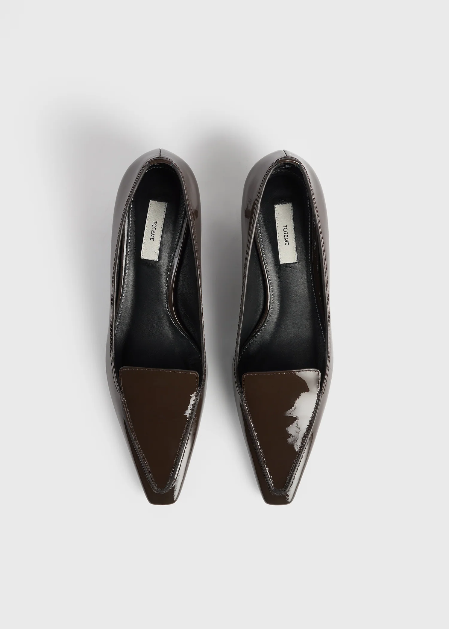 Patent loafer pumps brown - Image 4