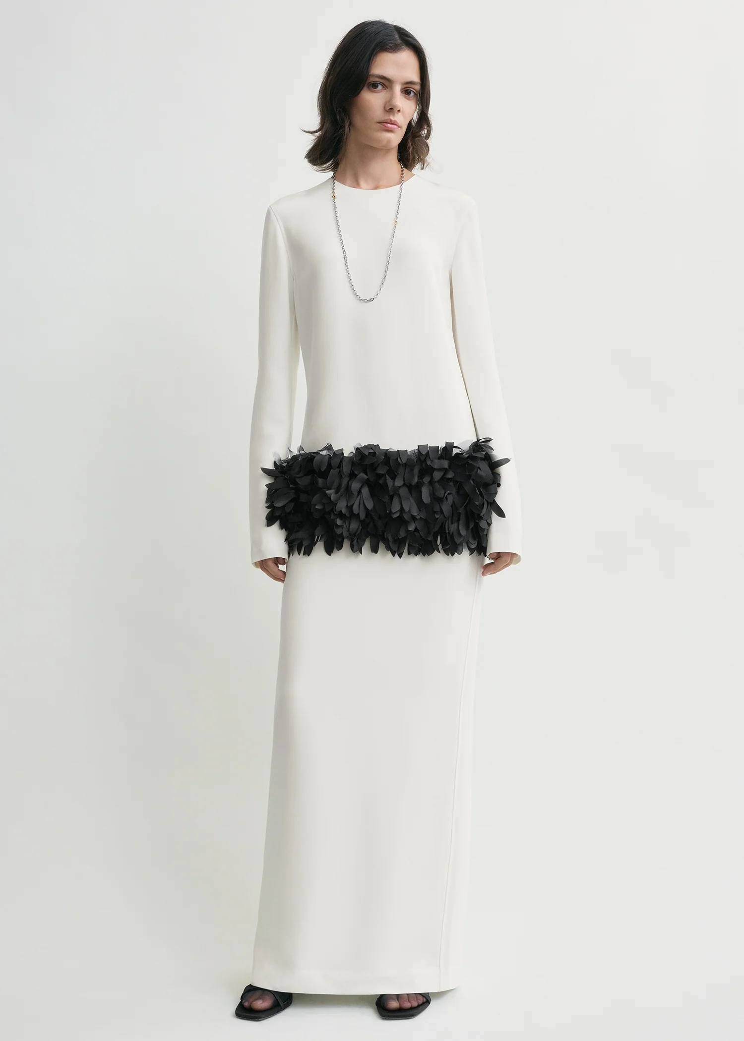Petal dress off-white - Image 5