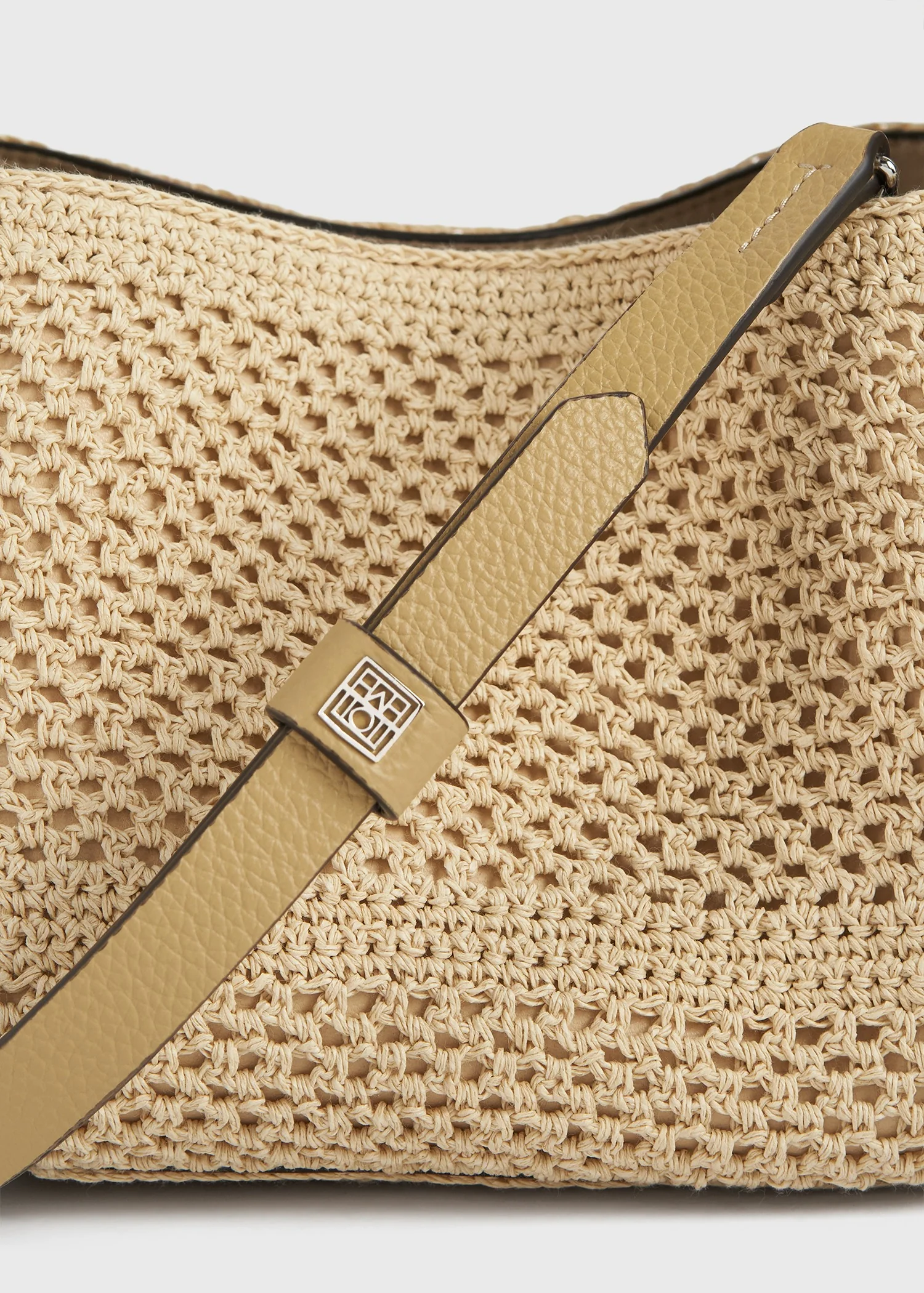 Petite crochet bucket bag vanilla - Image 5