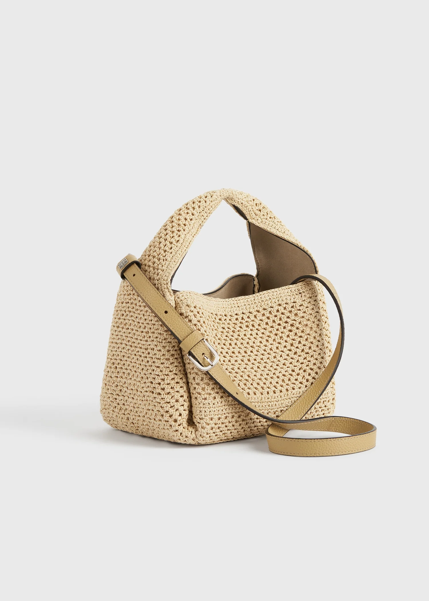 Petite crochet bucket bag vanilla - Image 8