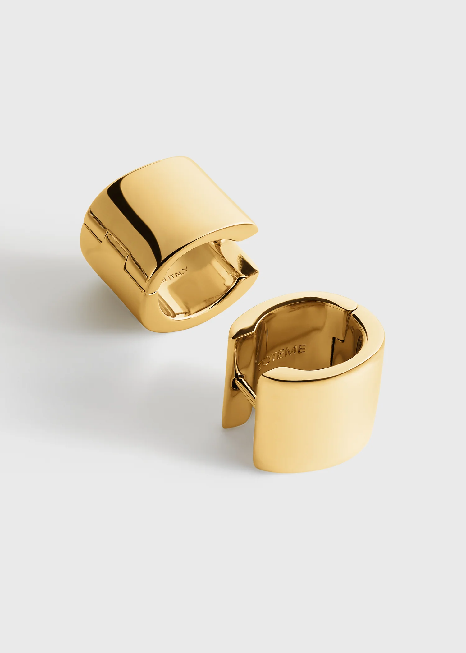 Petite signature hoops gold - Image 4