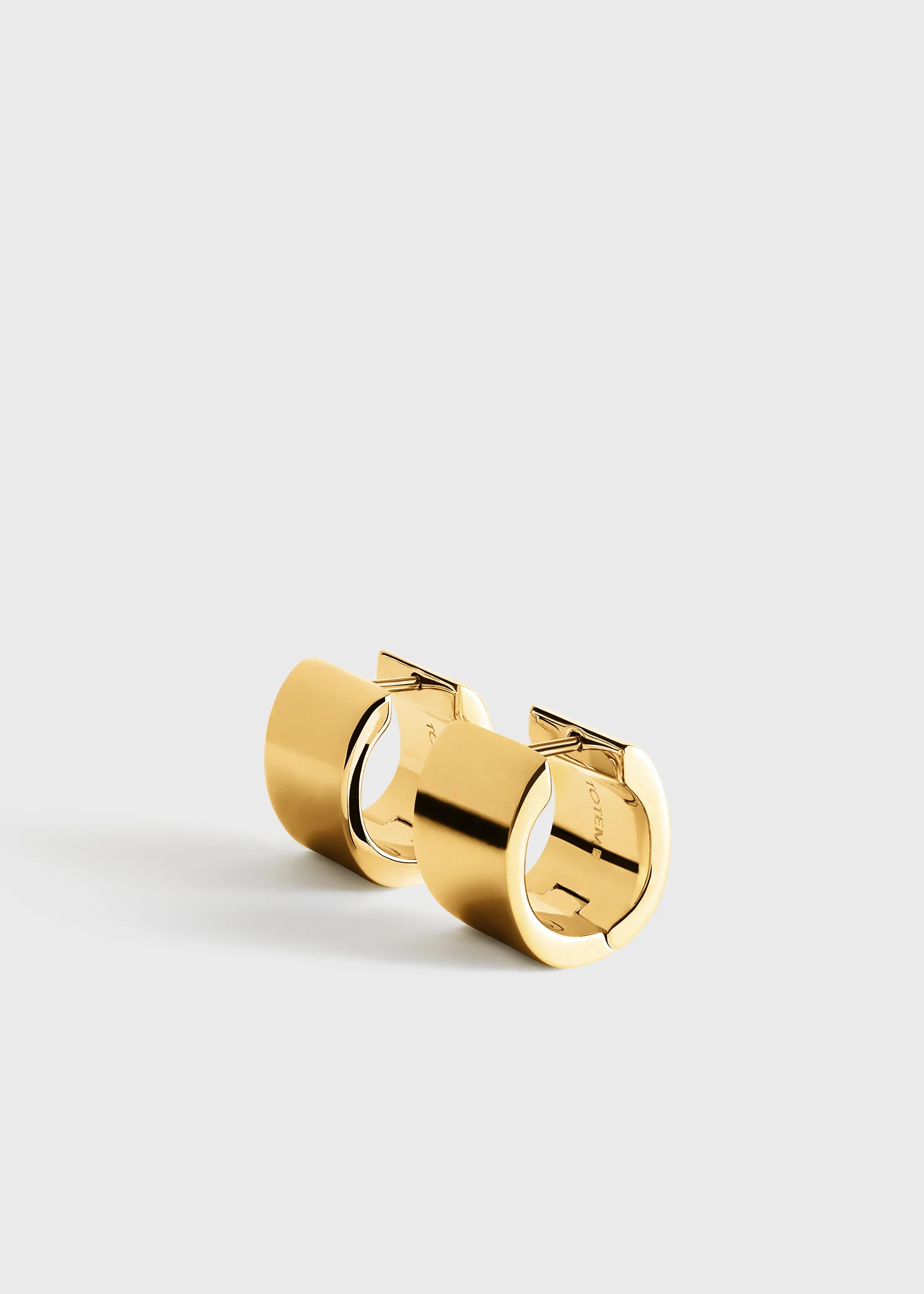 Petite signature hoops gold - Image 5