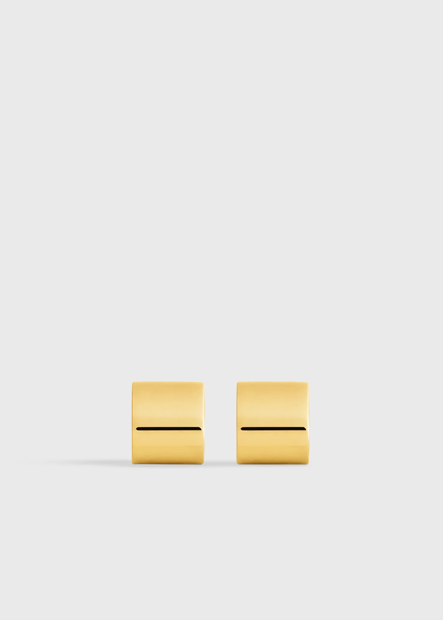 Petite signature hoops gold - Image 9