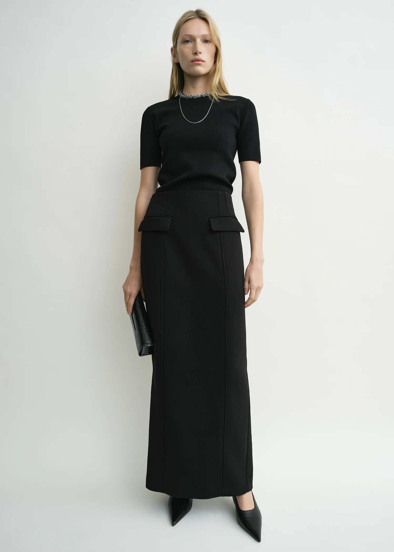 Pocket suit skirt black - Image 2