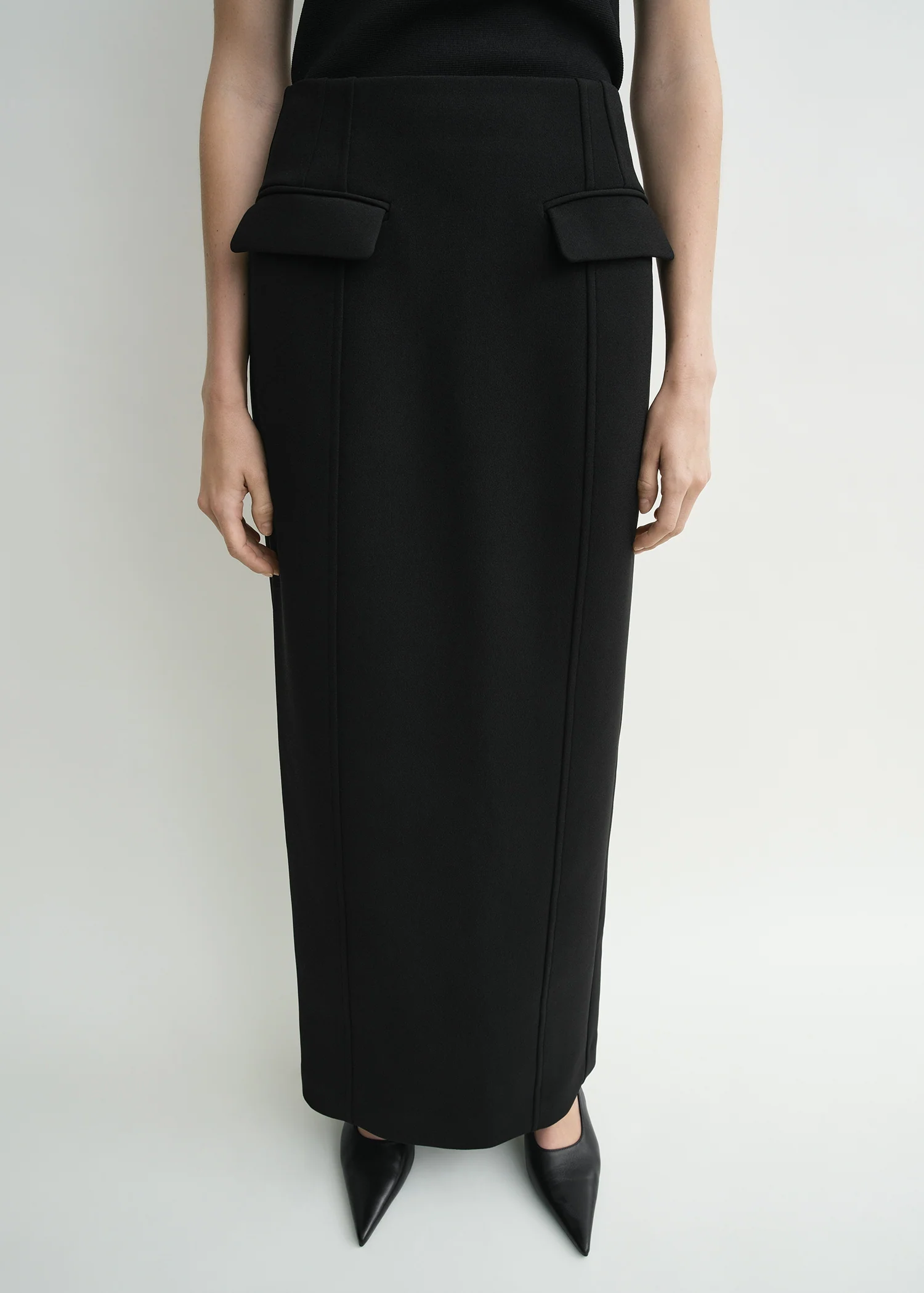 Pocket suit skirt black - Image 4