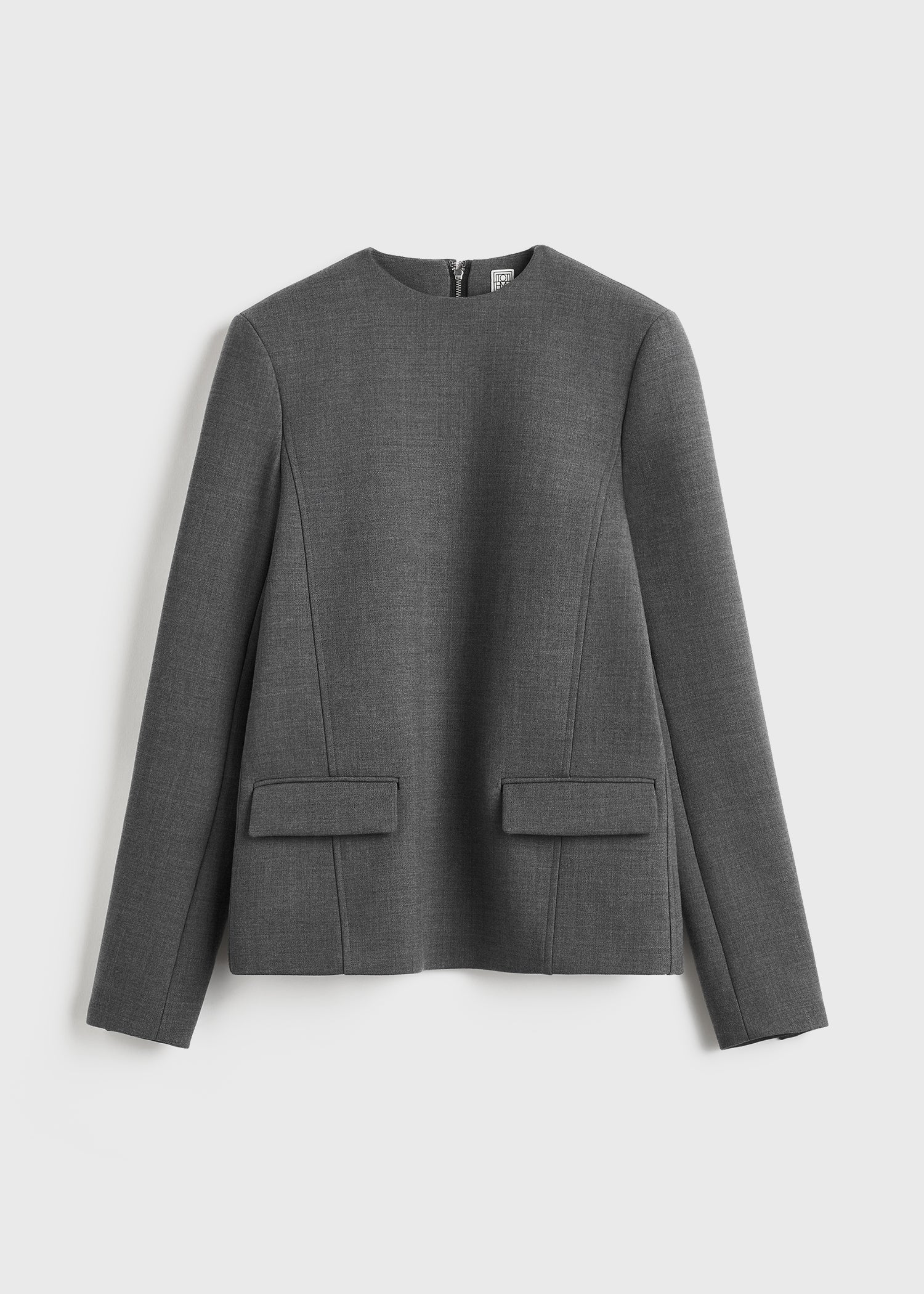 Pocket top grey melange - Image 6