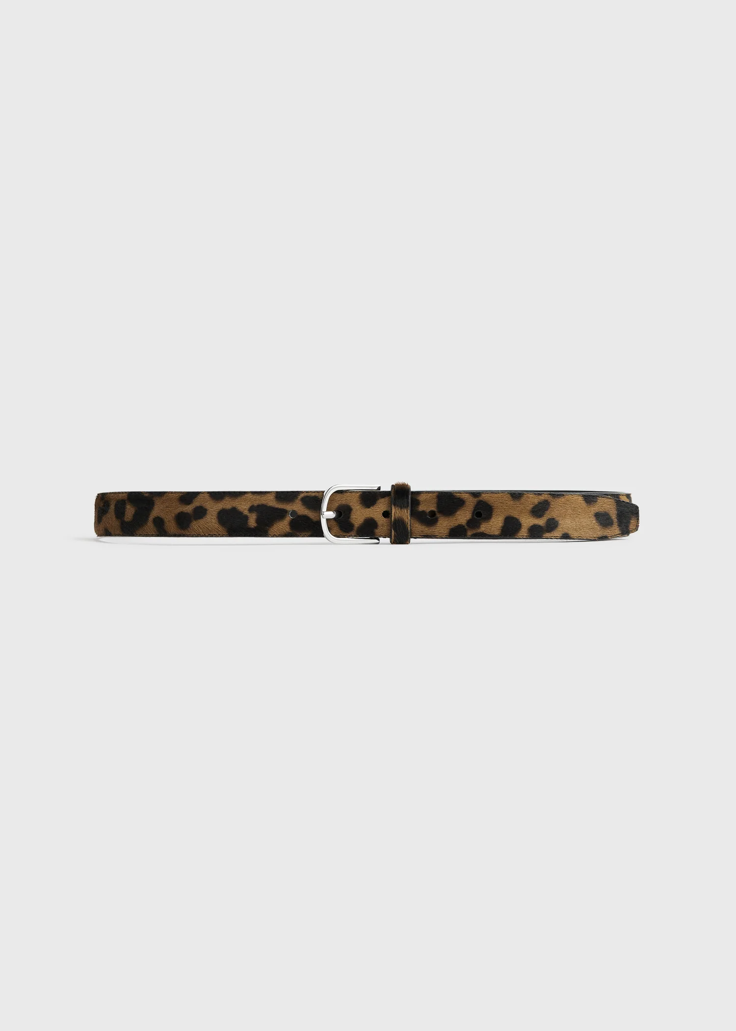 Pony hair belt leopard - Image 7