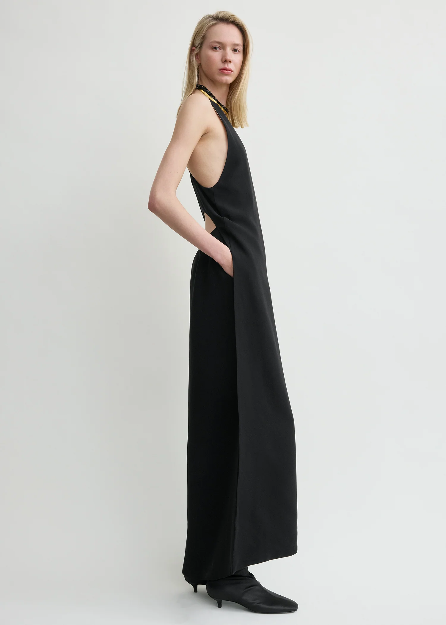 Racerback dress black - Image 2