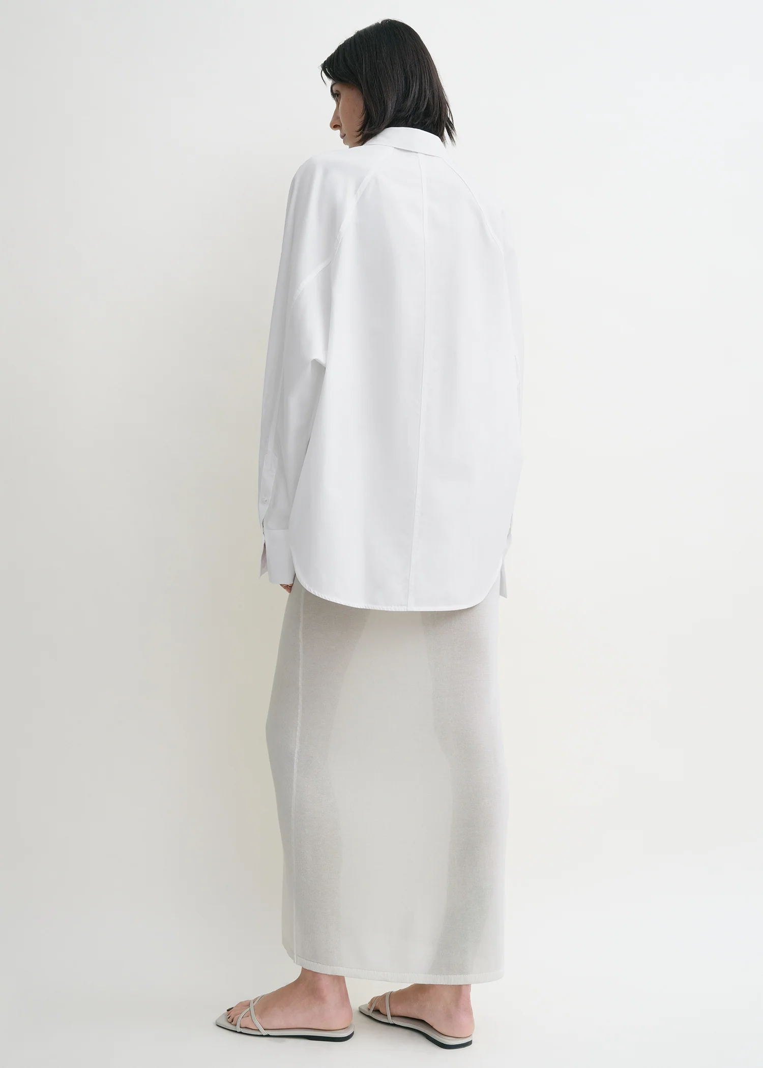 Raw raglan shirt white petite - Image 3