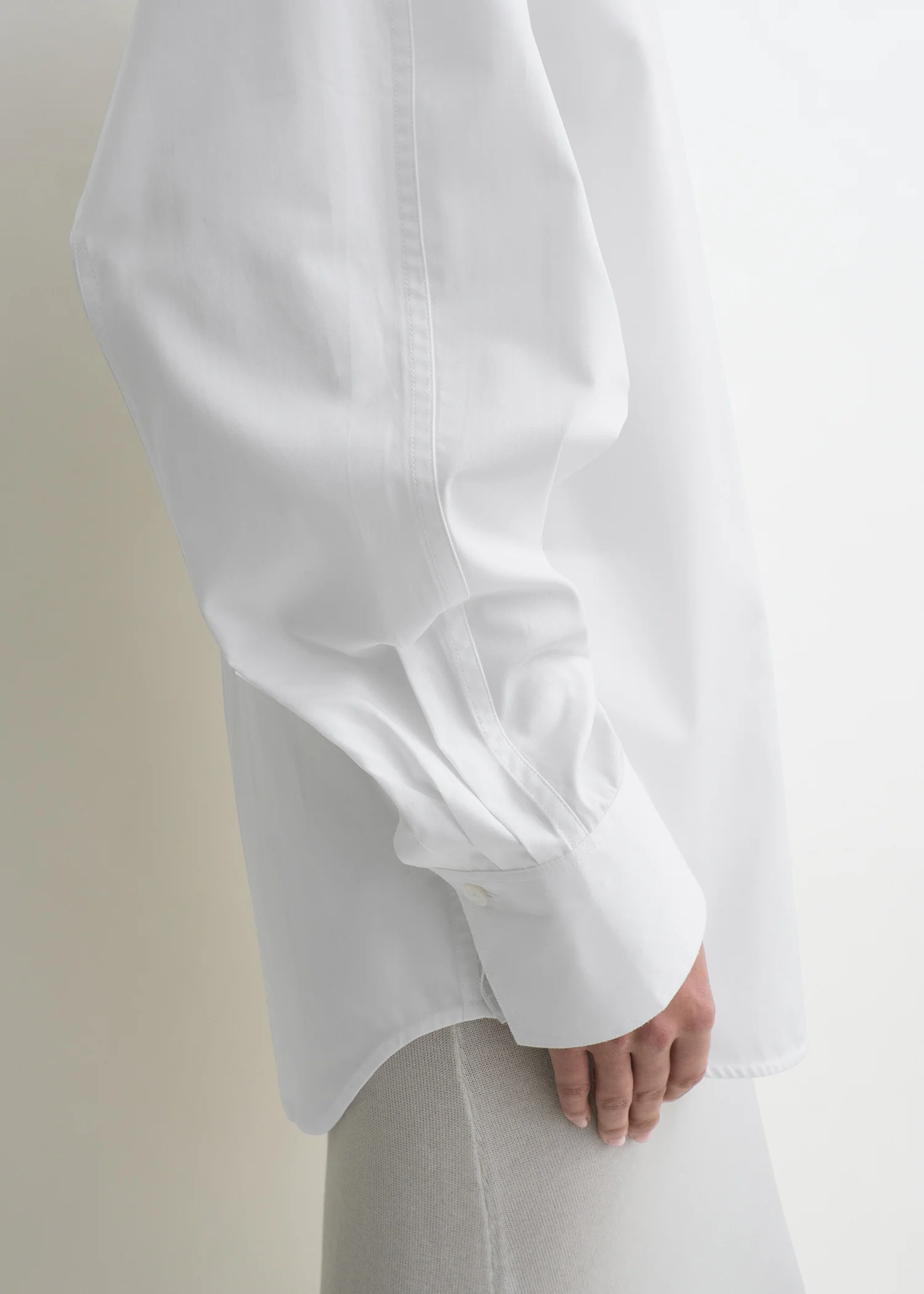 Raw raglan shirt white petite - Image 4