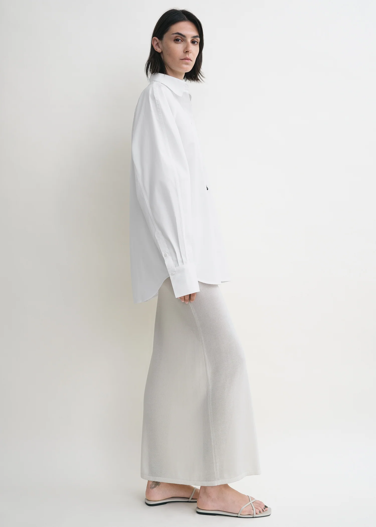 Raw raglan shirt white - Image 2