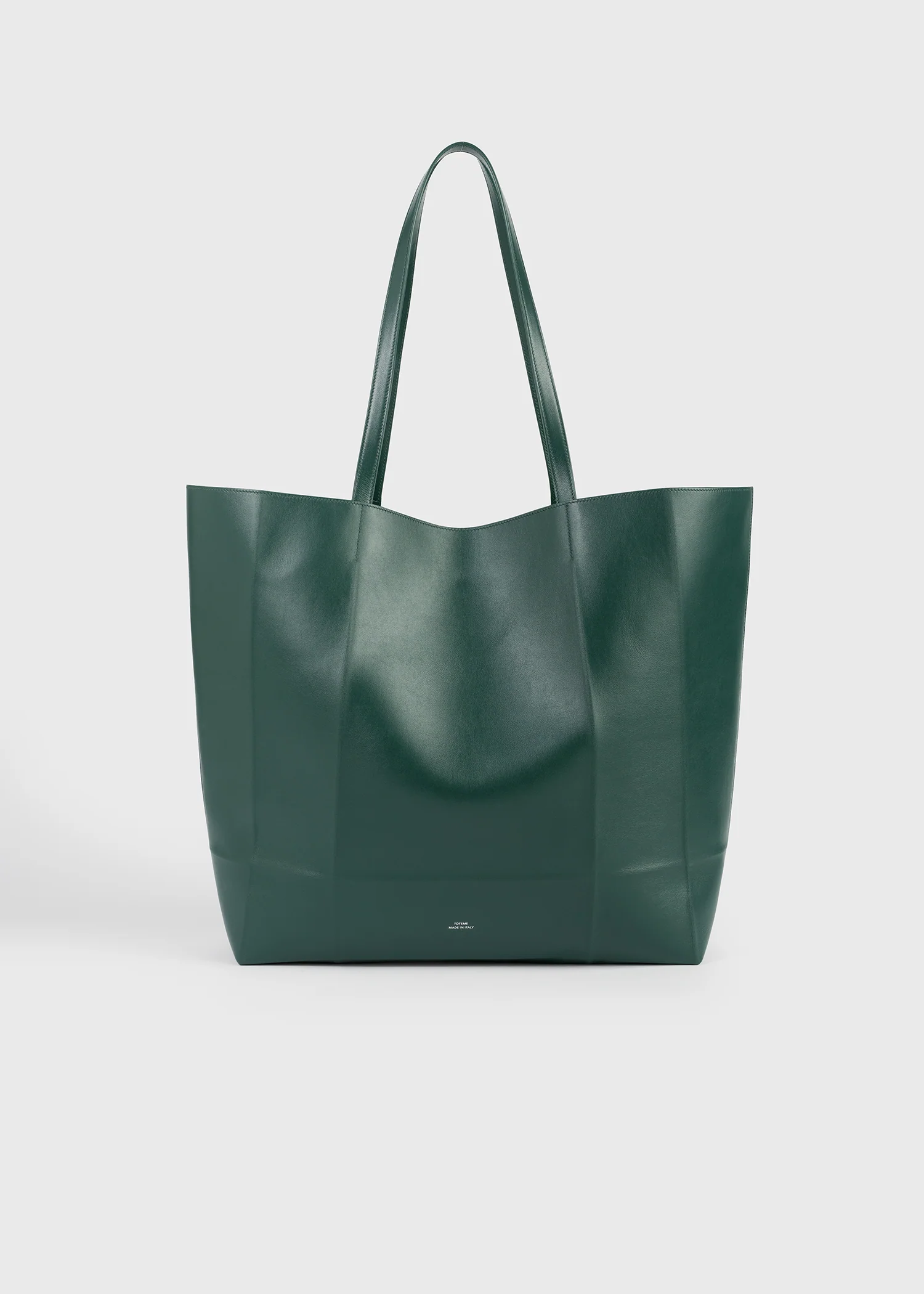 Roam leather tote dark green