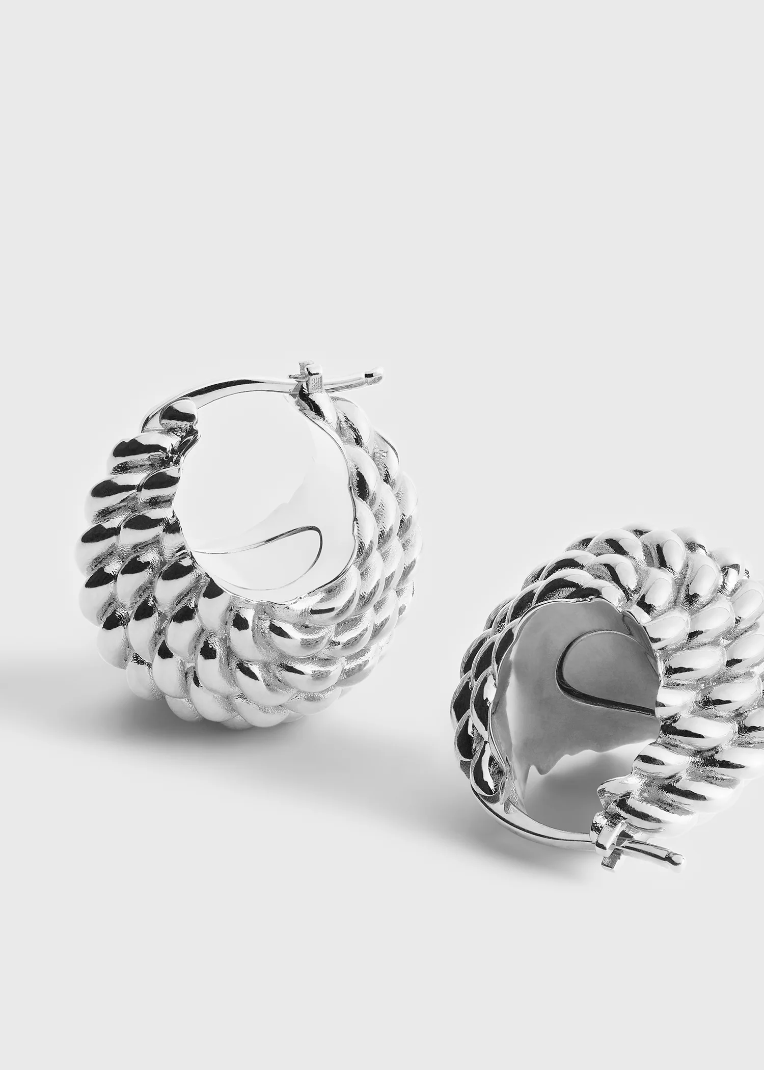 Rope hoops silver - Image 4