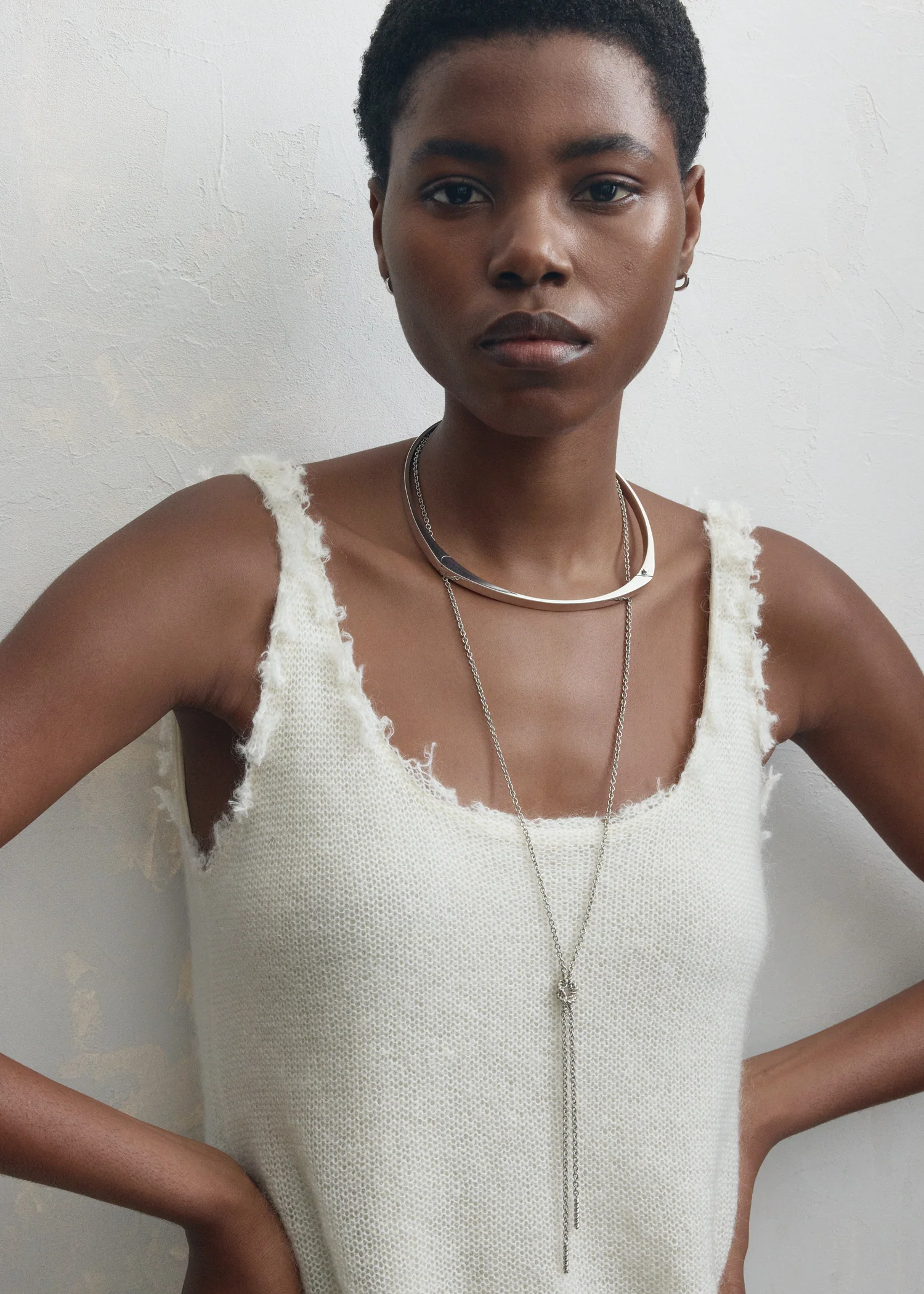Rope lariat silver - Image 2