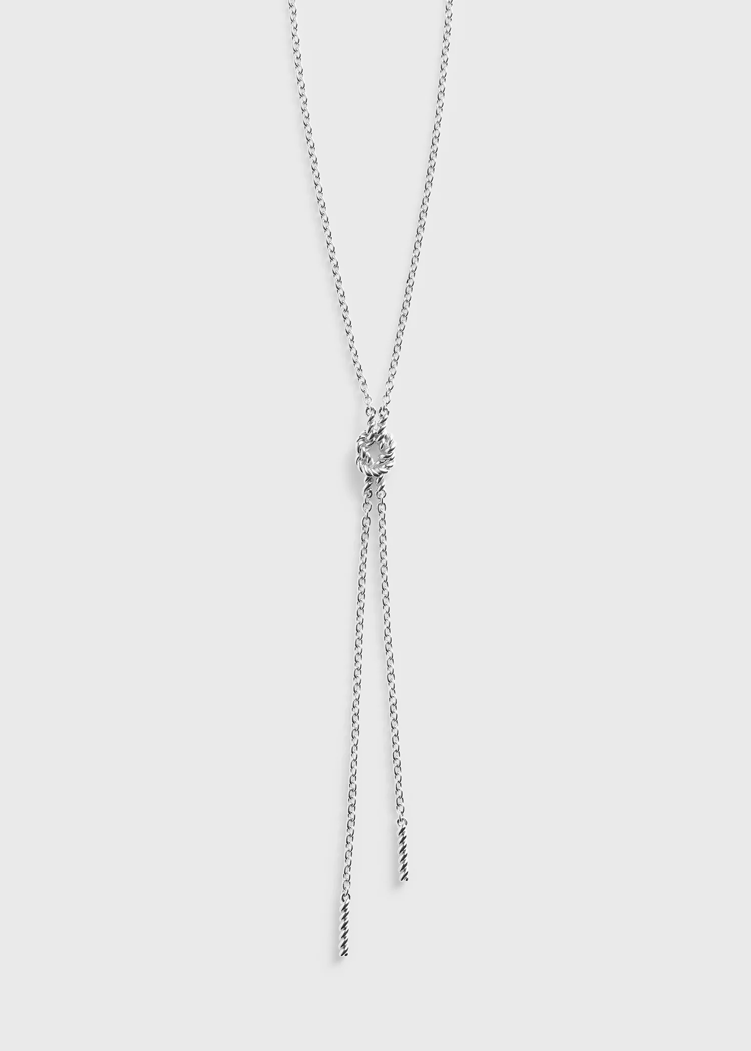 Rope lariat silver - Image 4