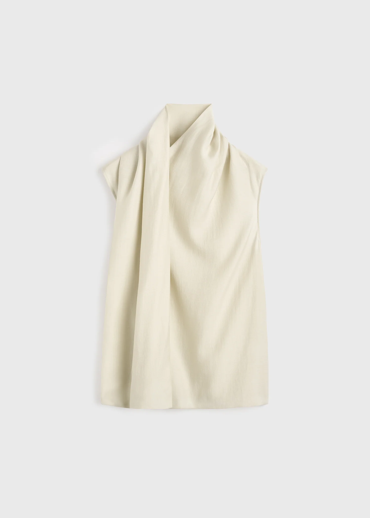 Scarf blouse ecru - Image 5