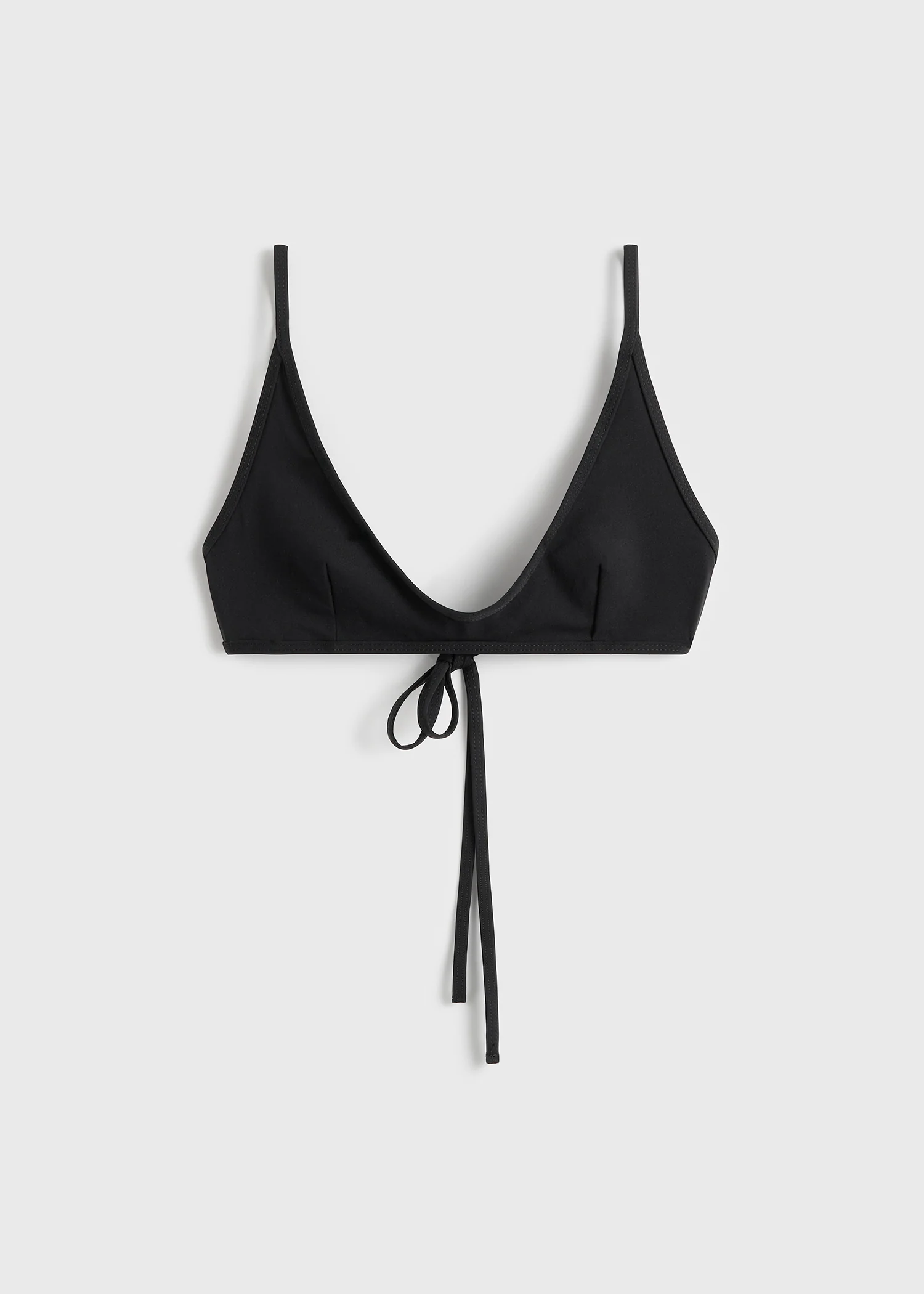 Scoop bikini top black - Image 6
