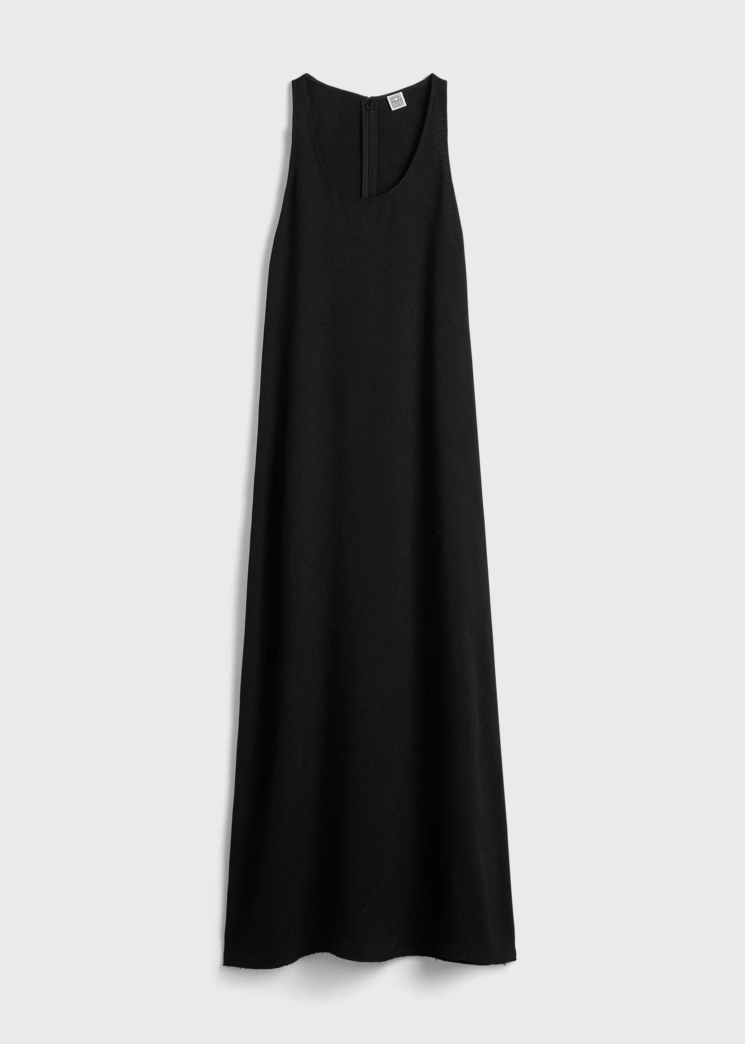 Scoop-neck sablé dress black petite - Image 5