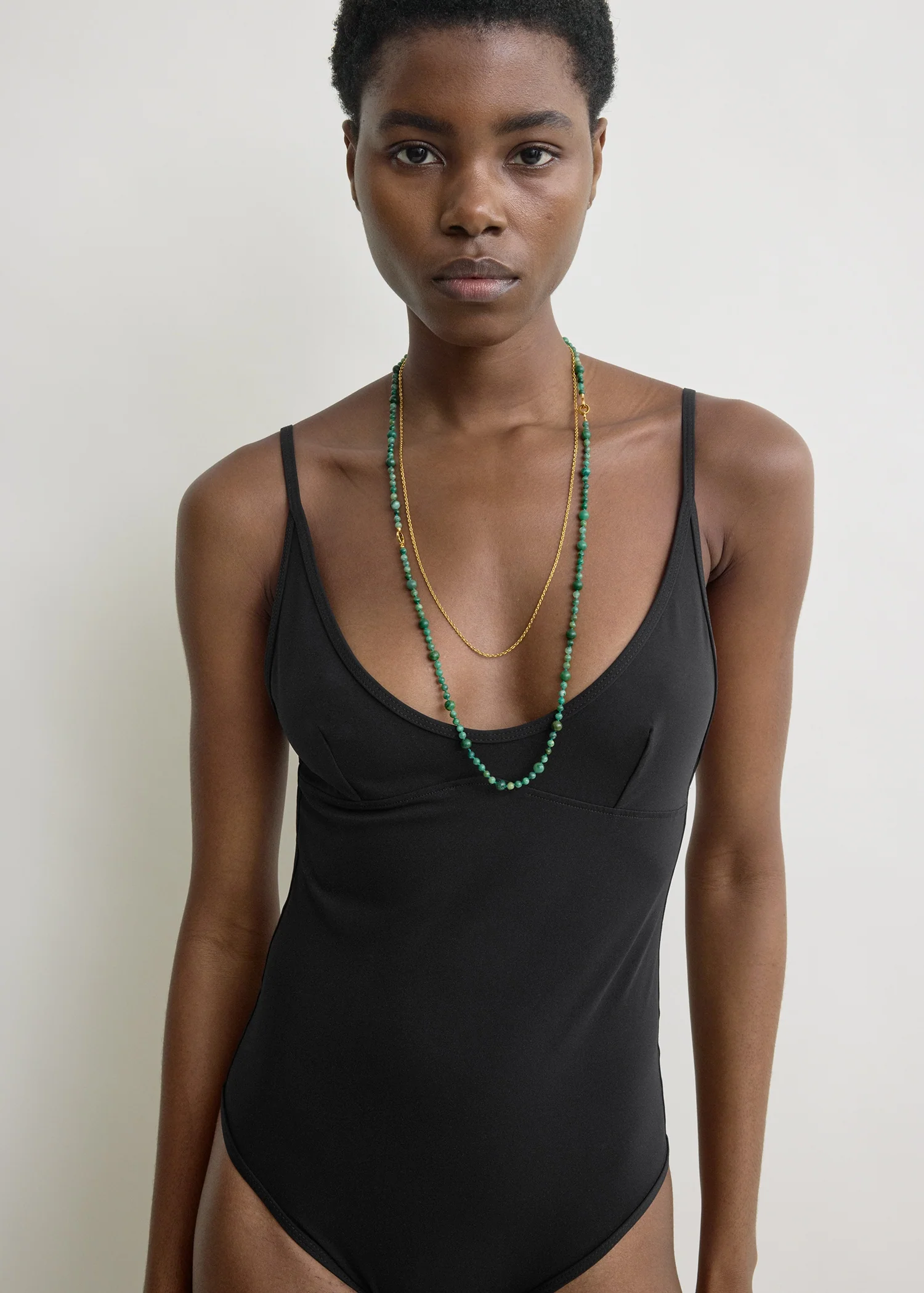 Scoop swimsuit black - Image 4