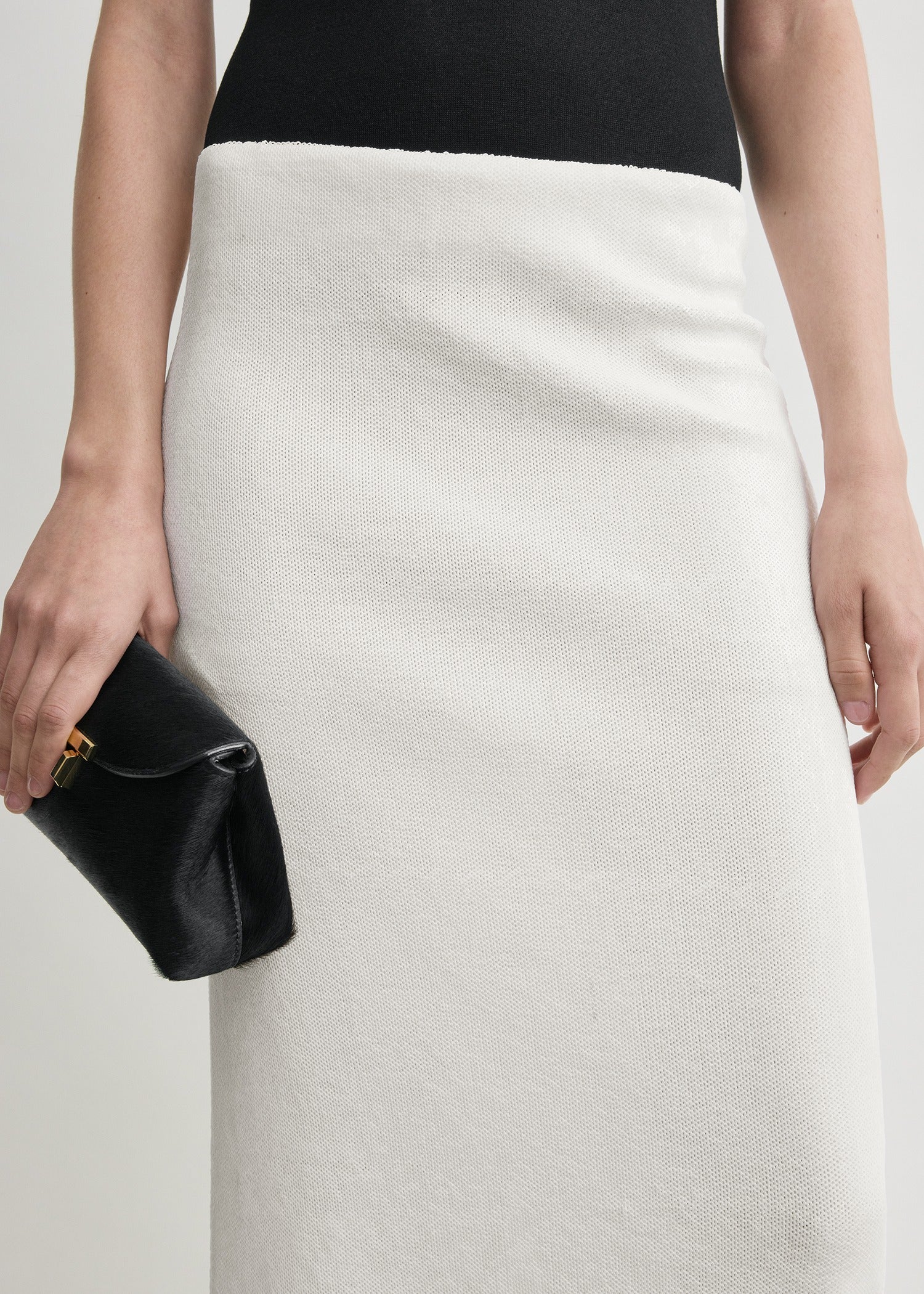 Sequin skirt white - Image 4