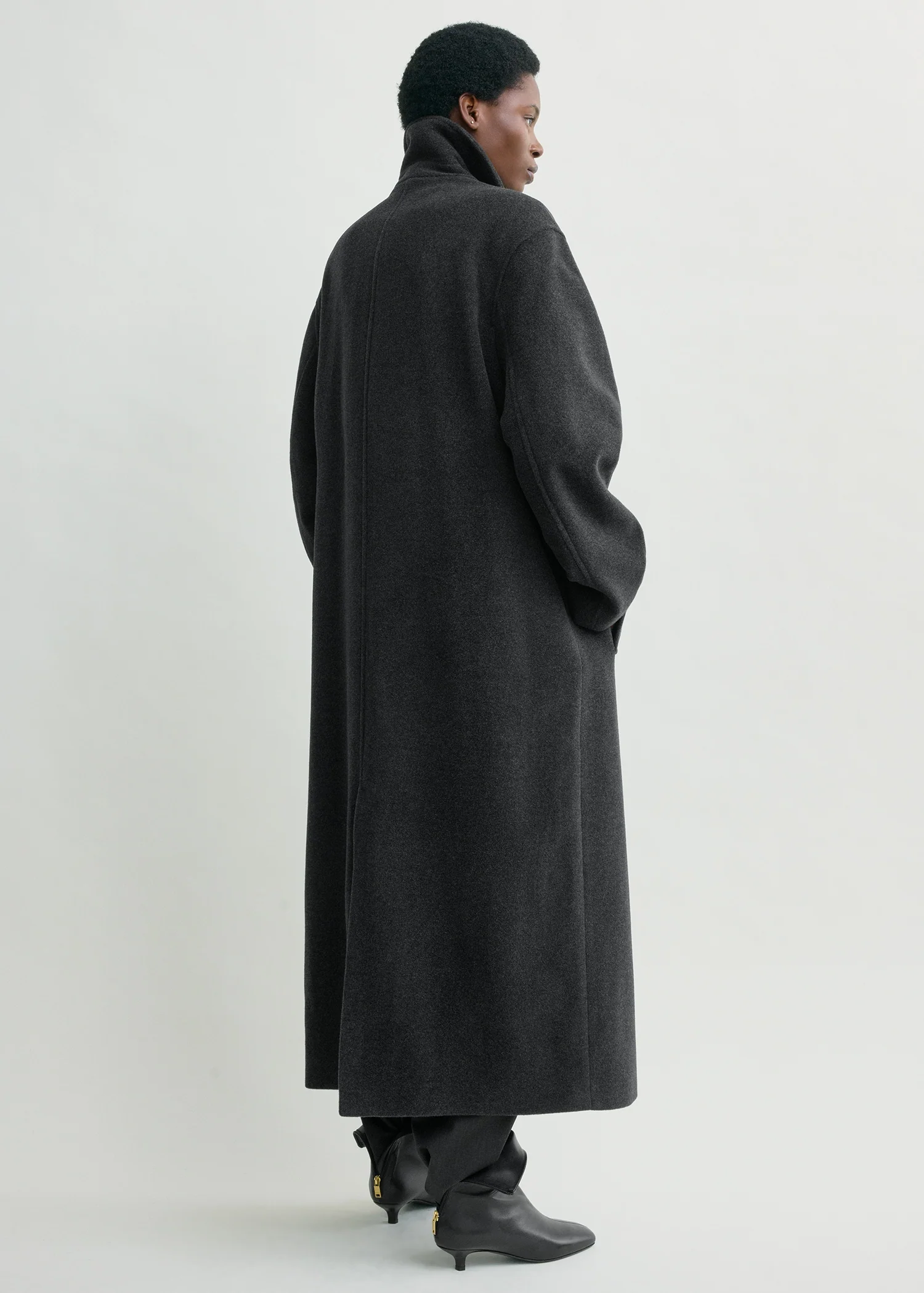 Shield coat charcoal petite - Image 3