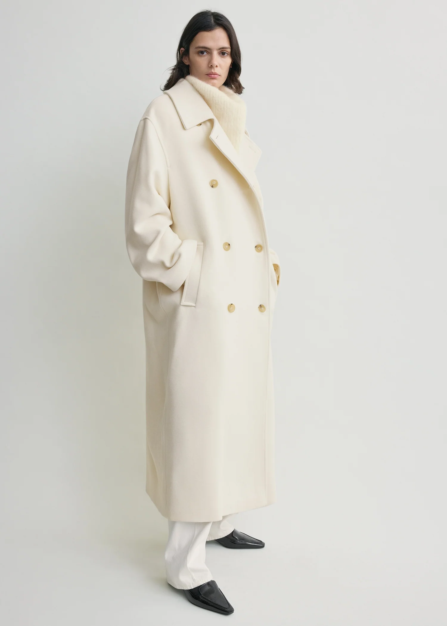 Shield coat ecru petite - Image 2