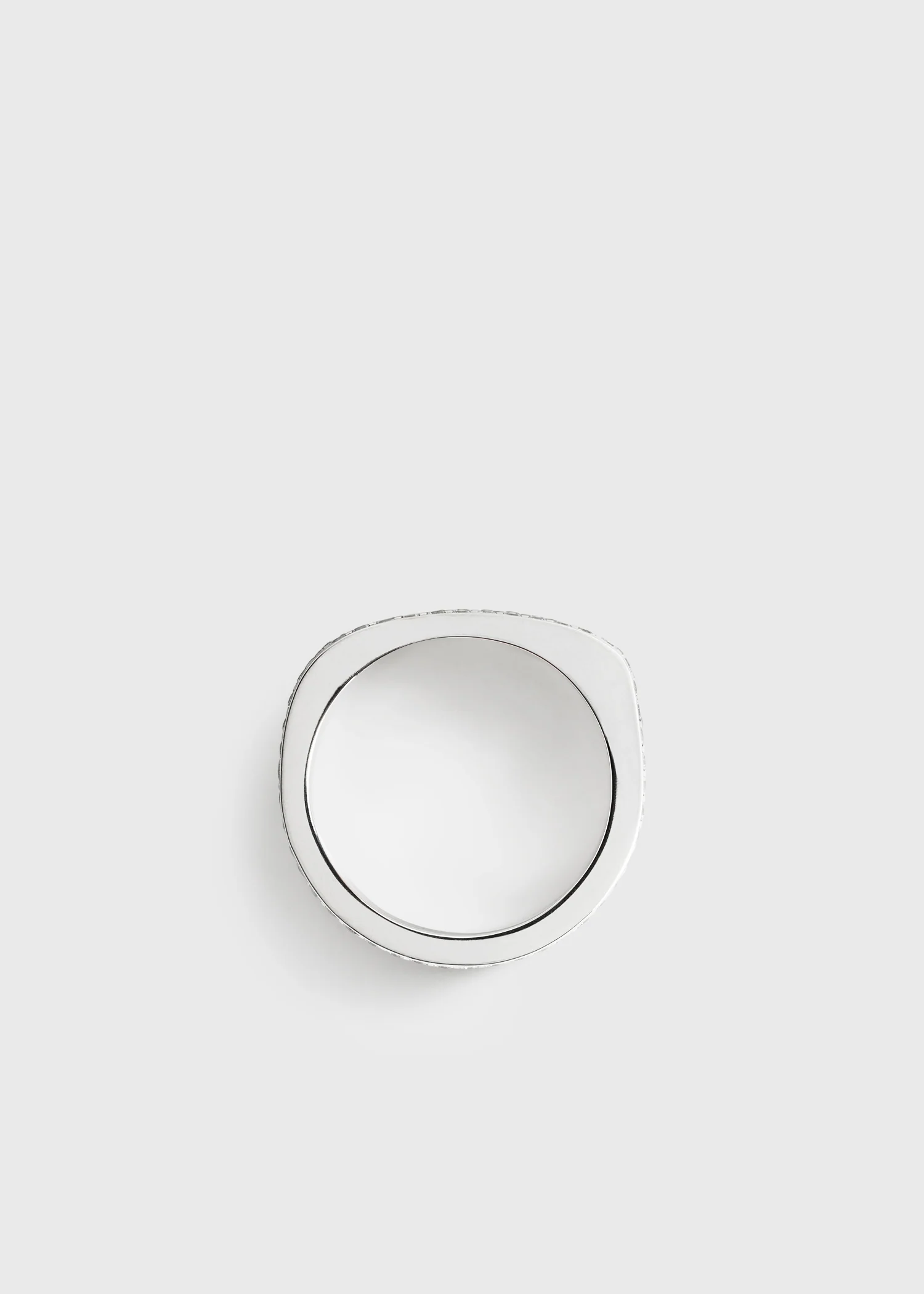 Signature pavé ring silver - Image 6