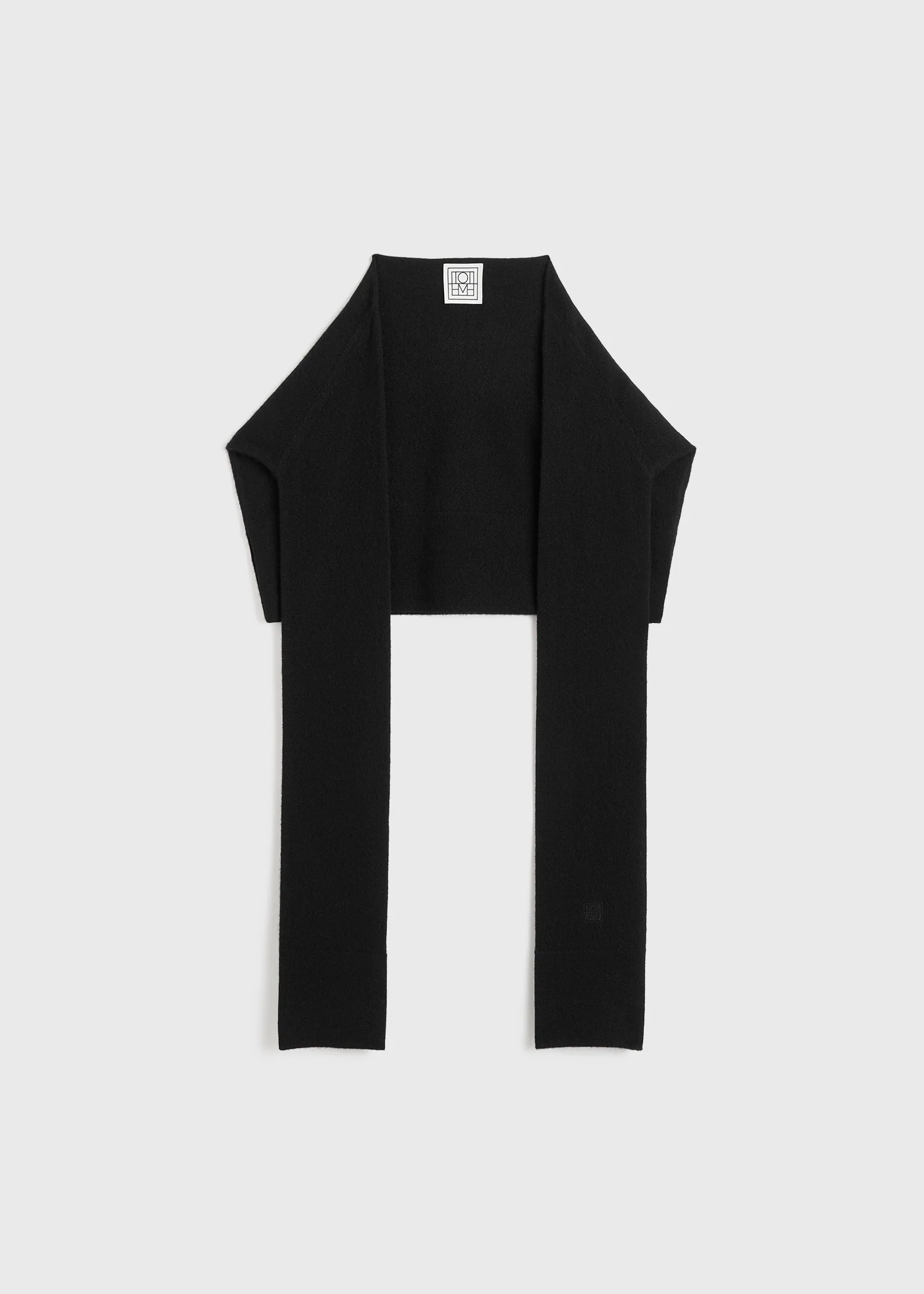 Sleeve scarf black