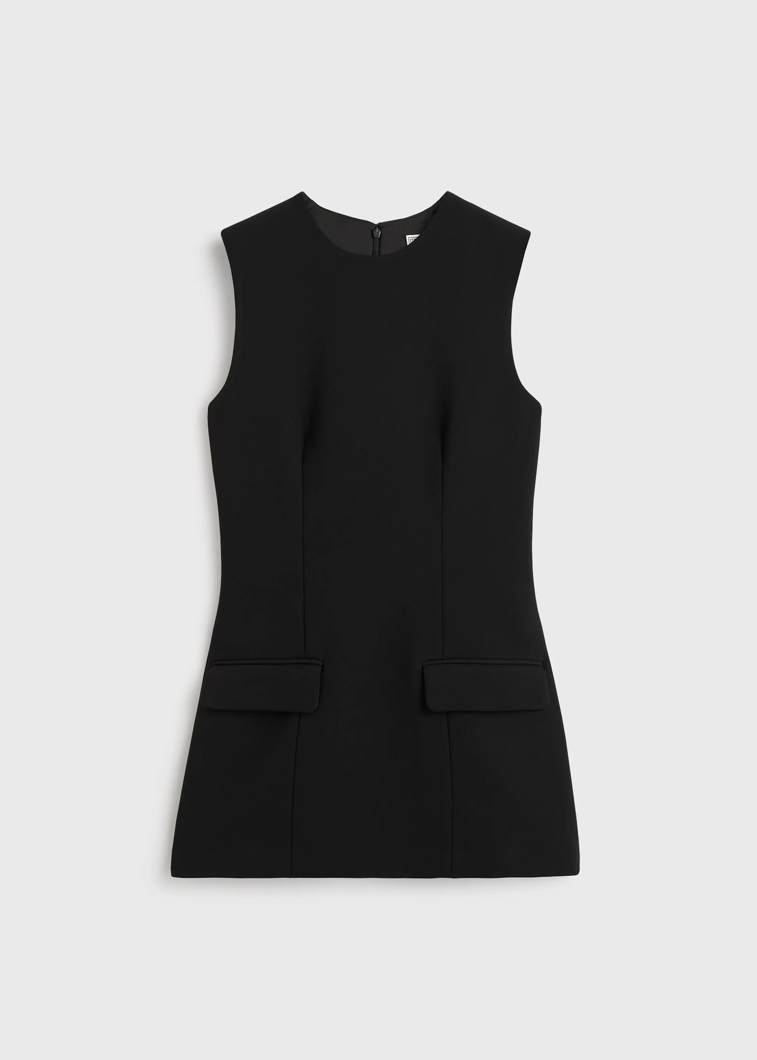 Sleeveless pocket top black - Image 5