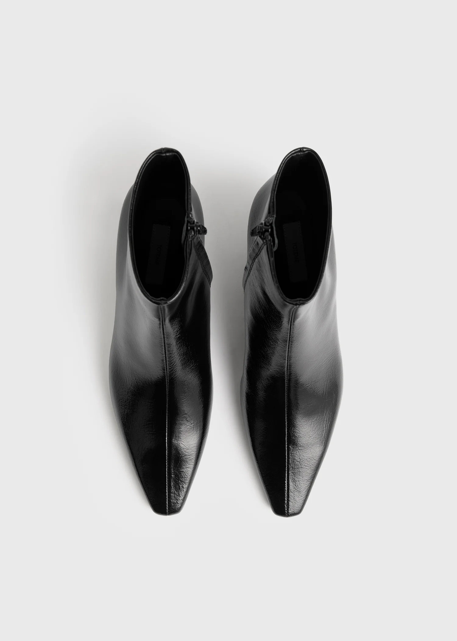Slim naplack ankle boots black - Image 4