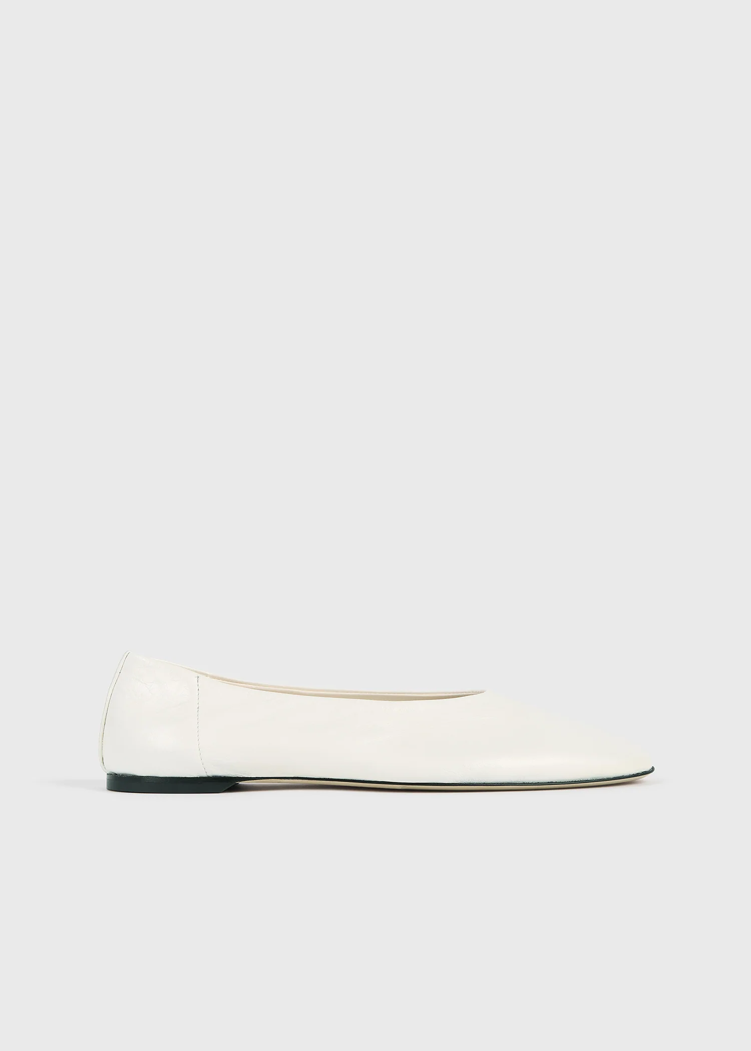 Slip naplack ballerinas off-white - Image 8