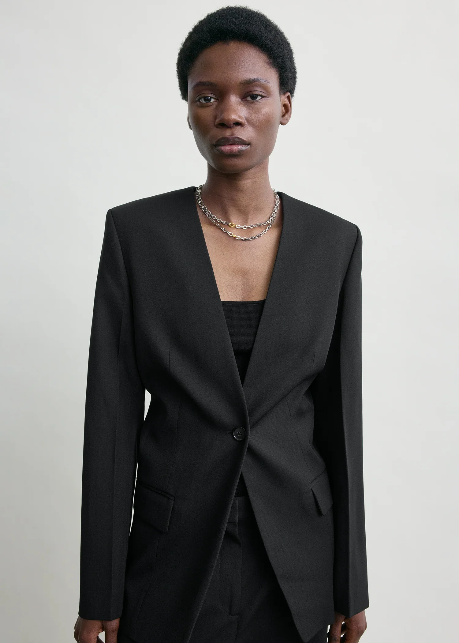 Slouch blazer black - Image 4