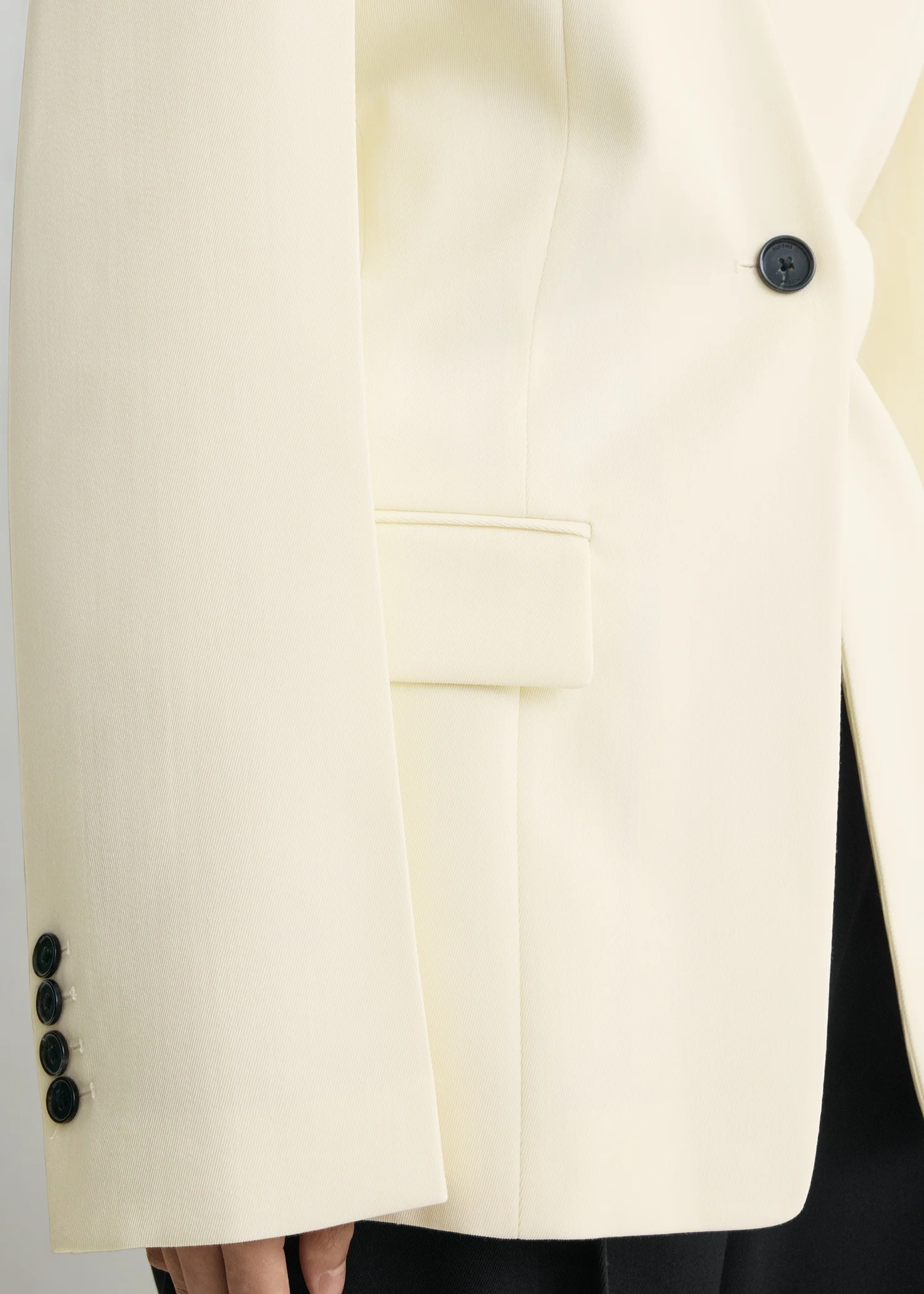 Slouch blazer off-white - Image 5