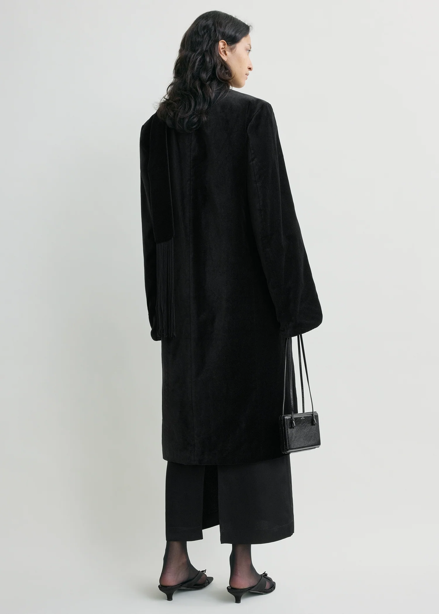 Smoking coat black - Image 3