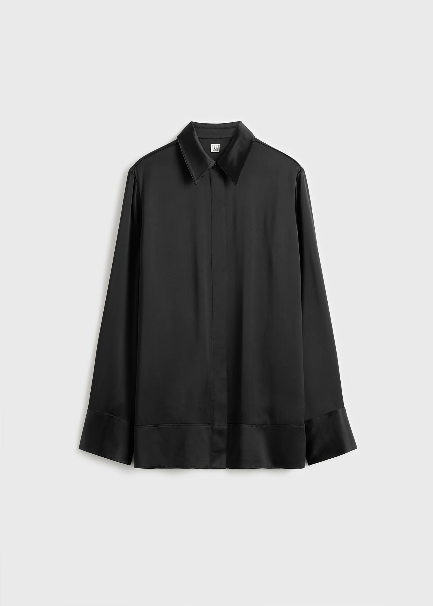 Soft tuxedo shirt black - Image 5