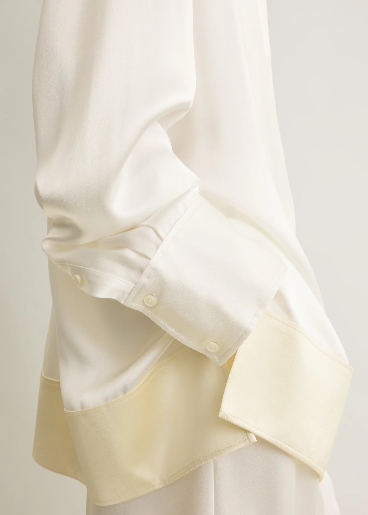 Soft tuxedo shirt white - Image 4