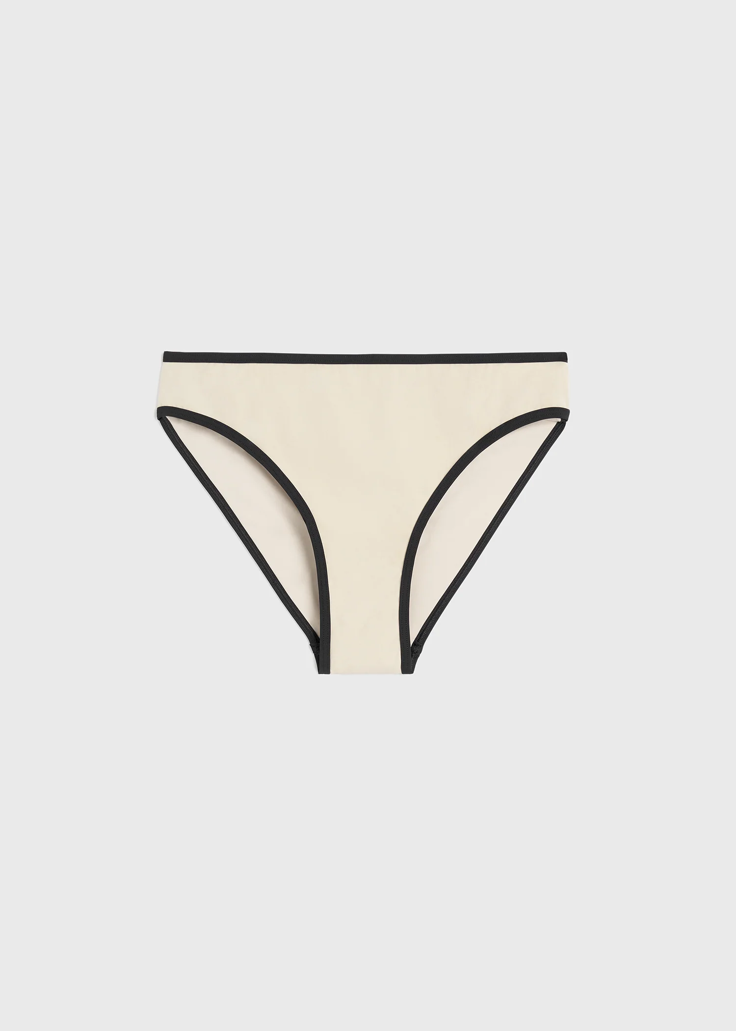 Stripe edge bikini bottoms light hay - Image 6
