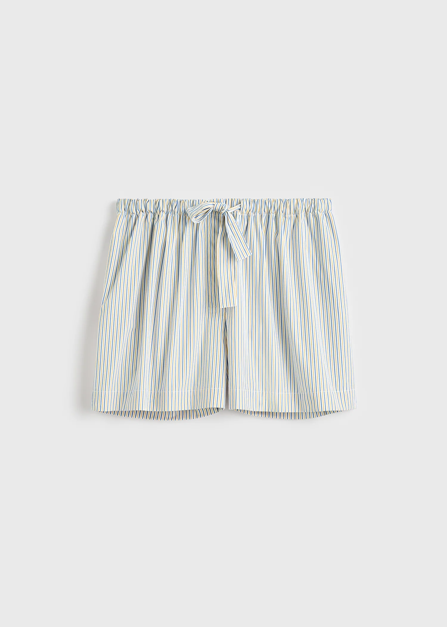 Striped summer shorts blue/yellow - Image 5
