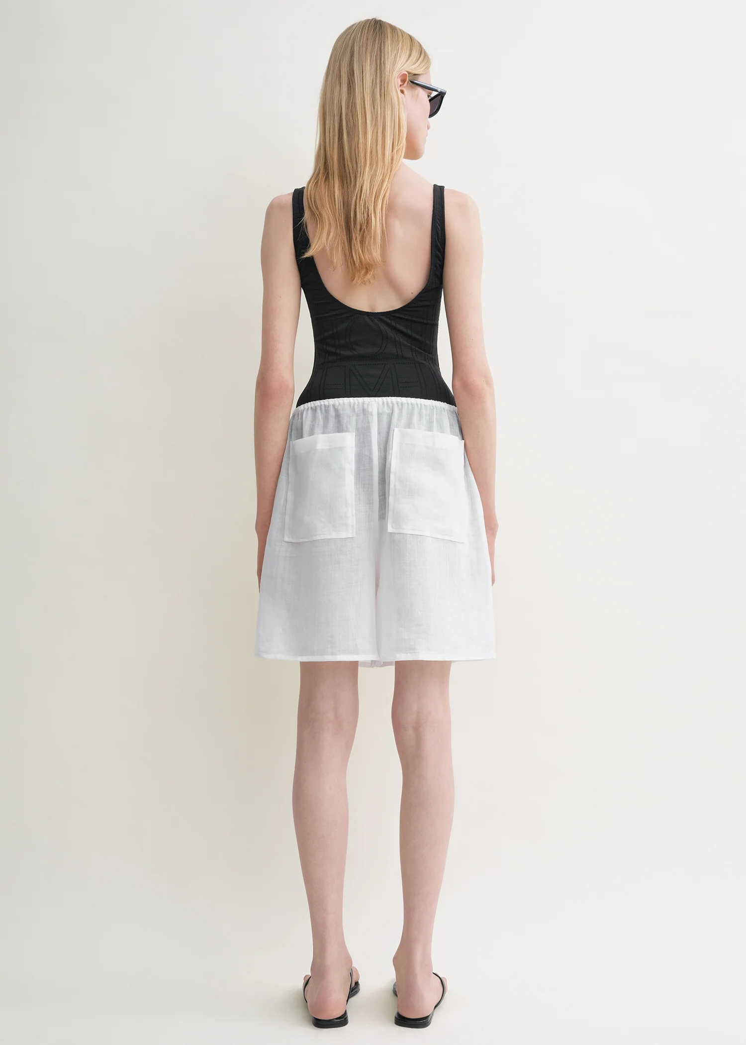 Summer shorts white - Image 3