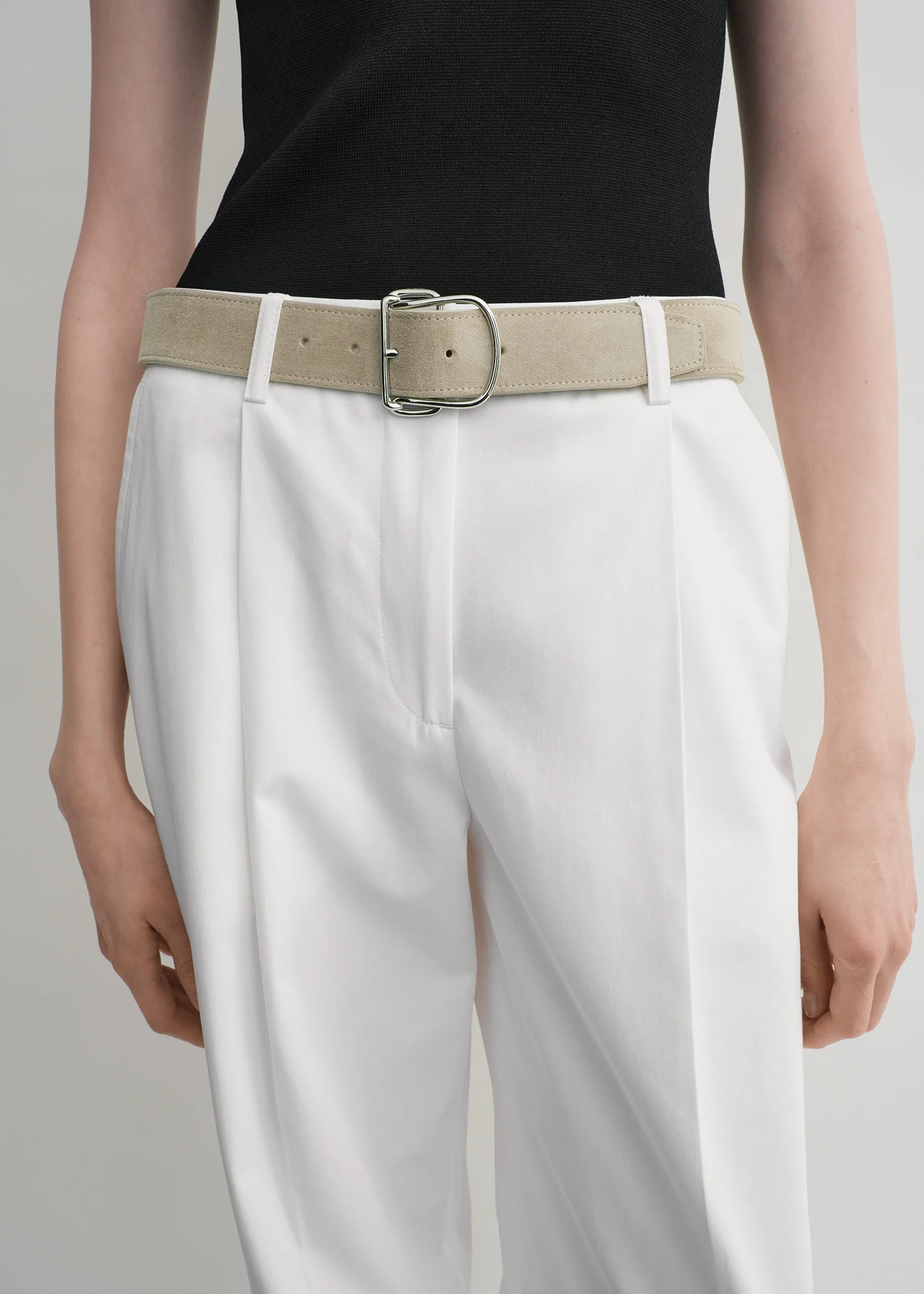 Swirl suede belt desert - Image 2