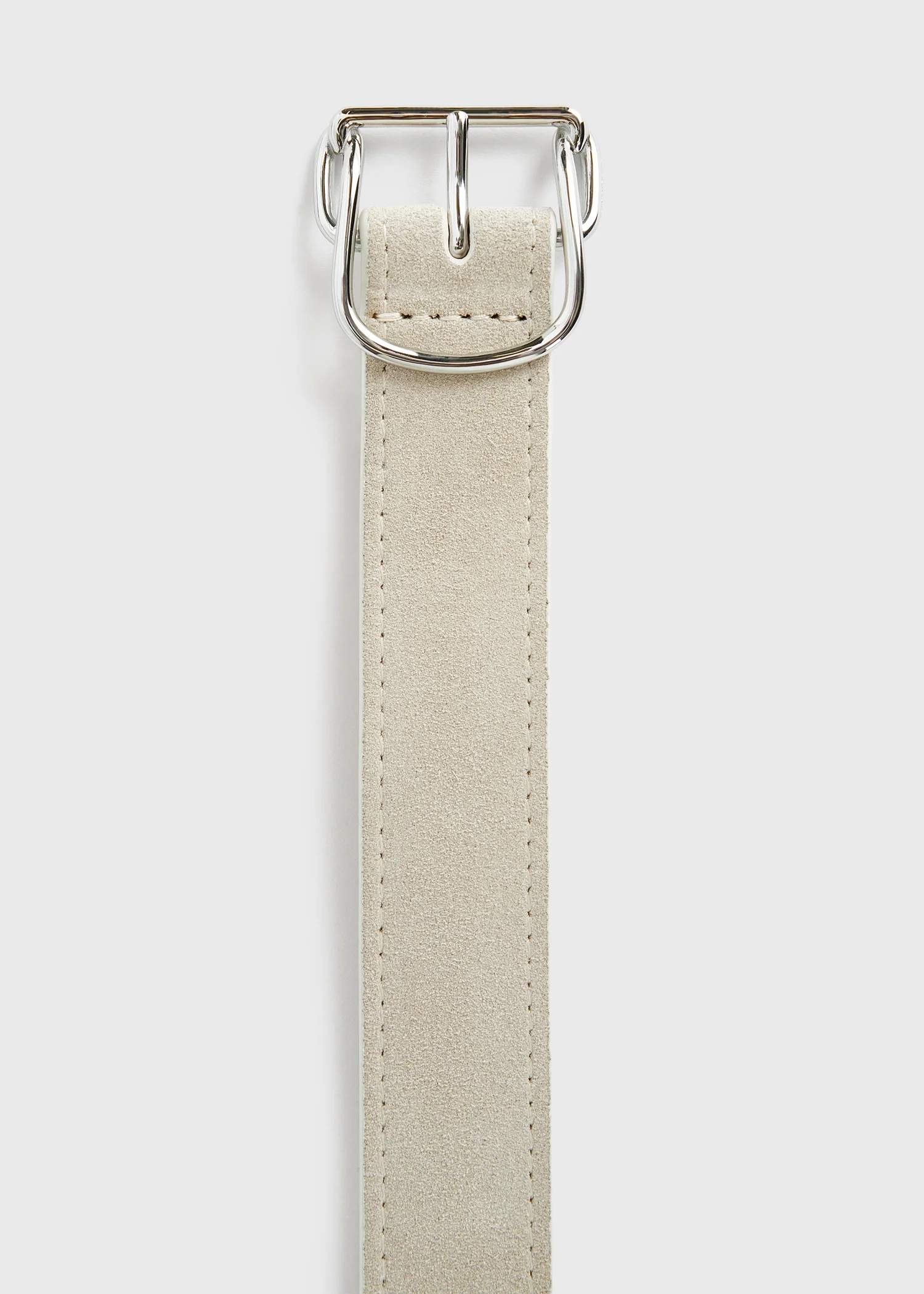 Swirl suede belt pearl - Image 6