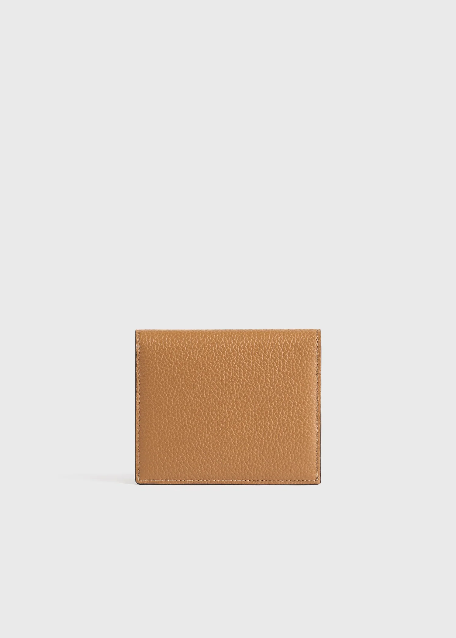 T-lock grained-leather cardholder tan - Image 3