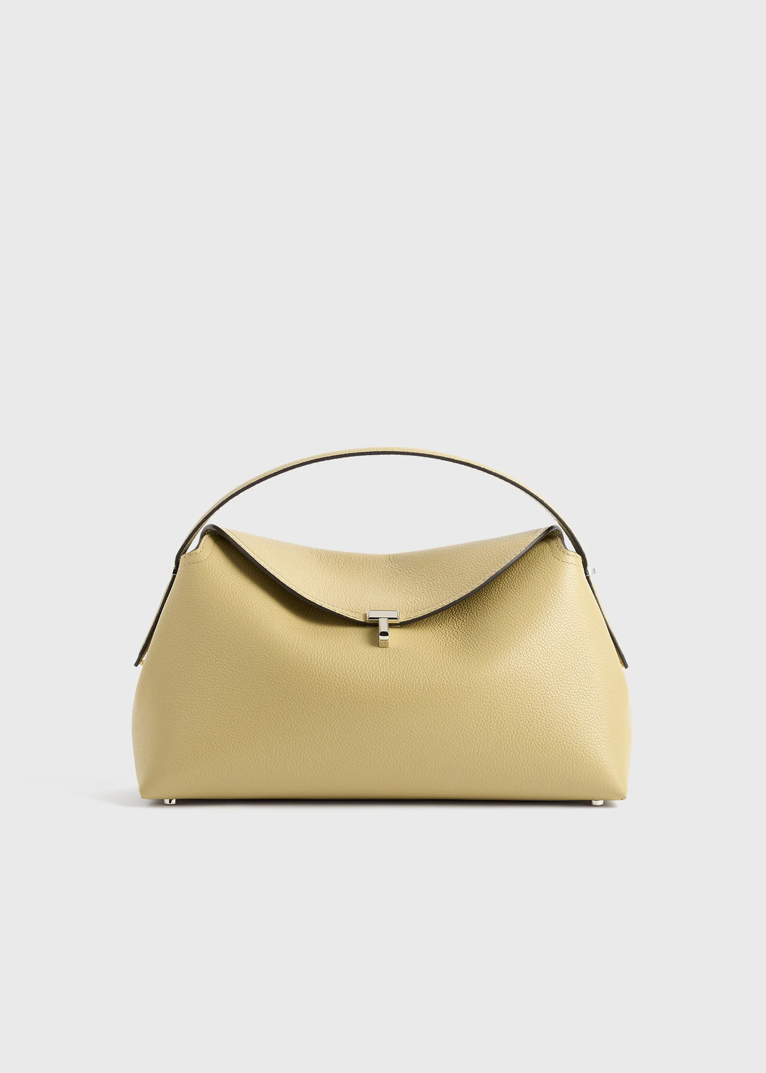 T-lock grained-leather top handle desert - Image 9