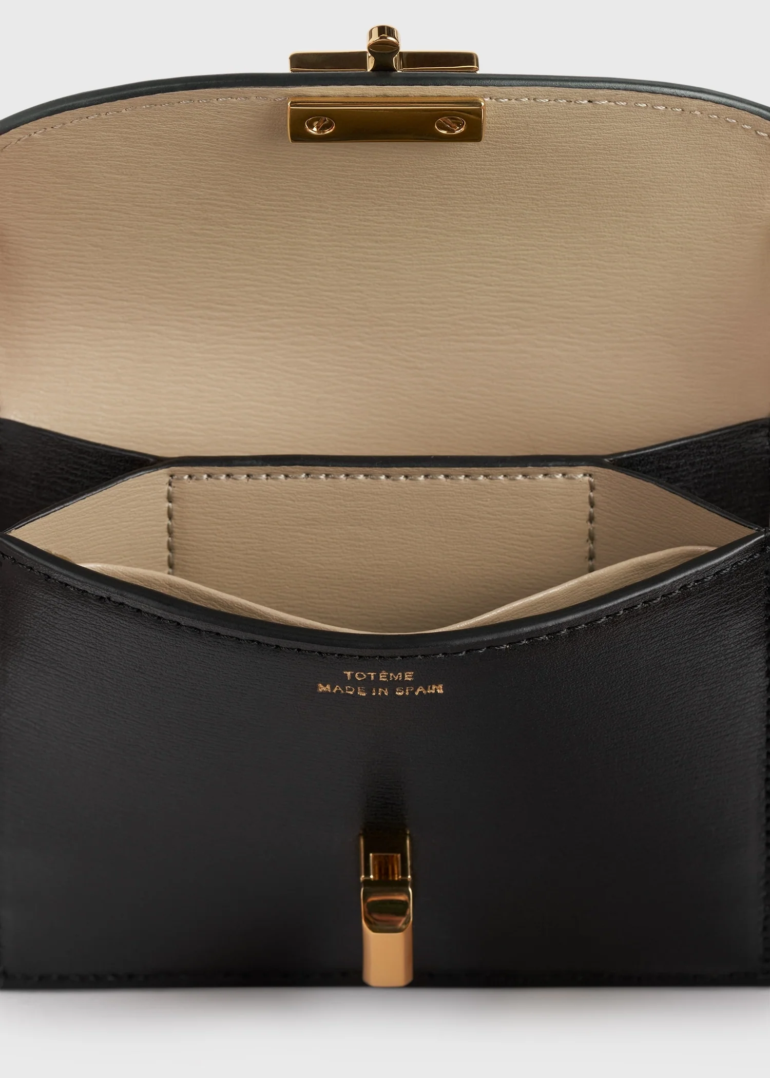 T-lock leather cardholder black - Image 5