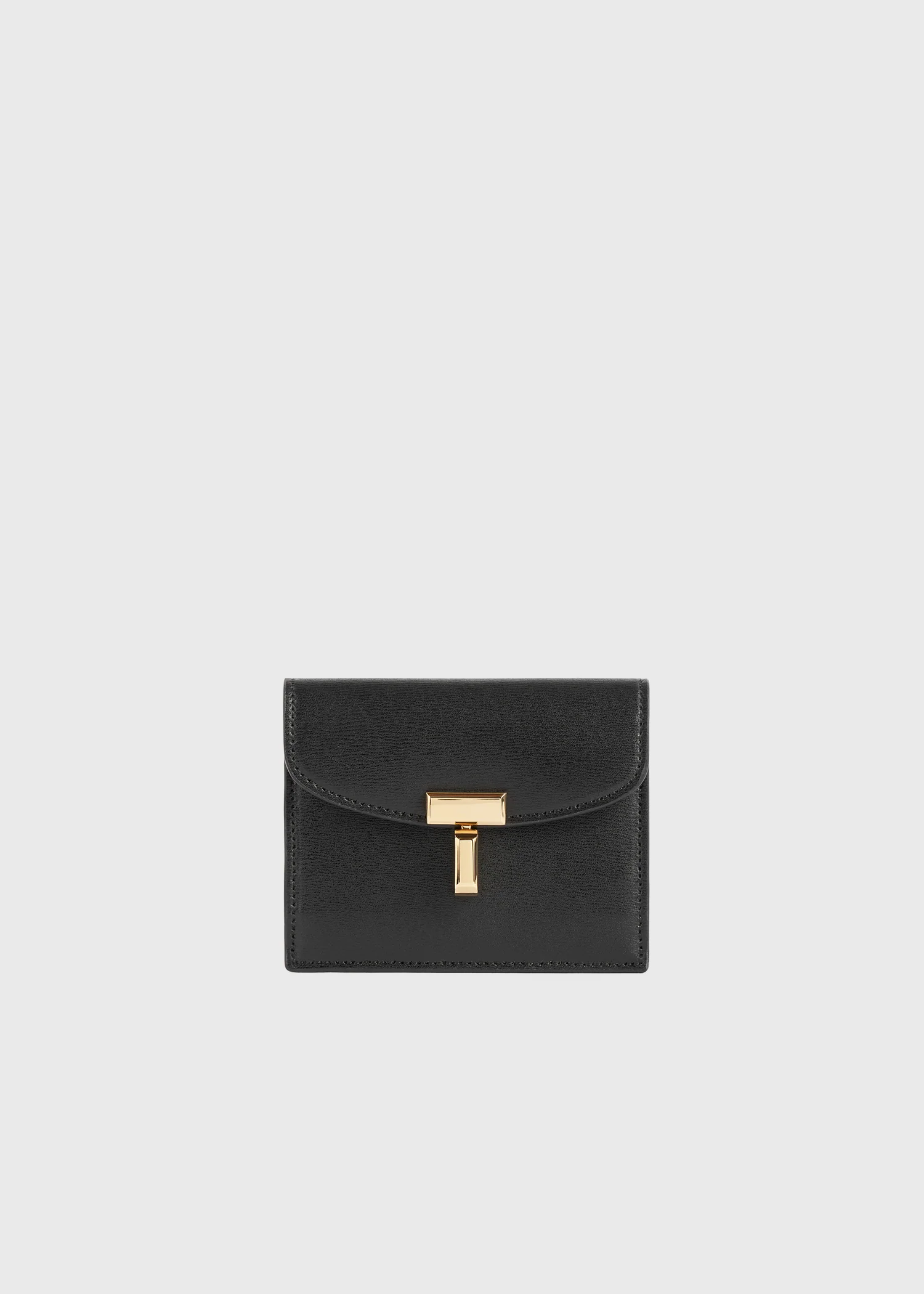 T-lock leather cardholder black - Image 7
