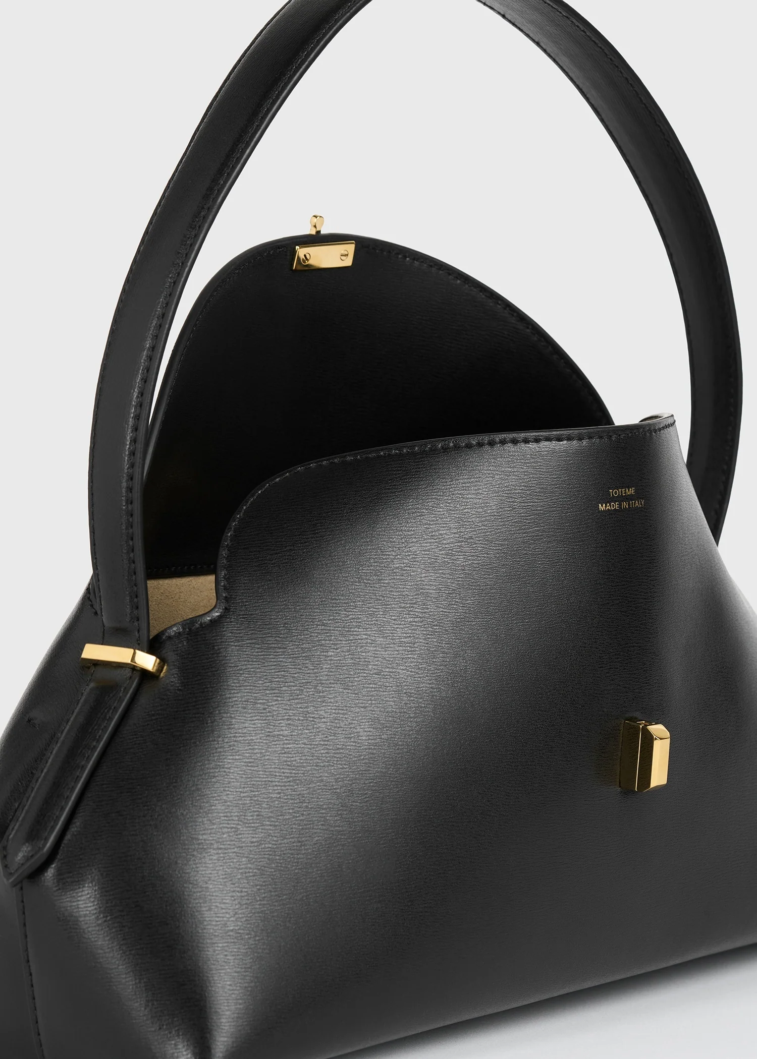 T-lock leather shoulder black - Image 7