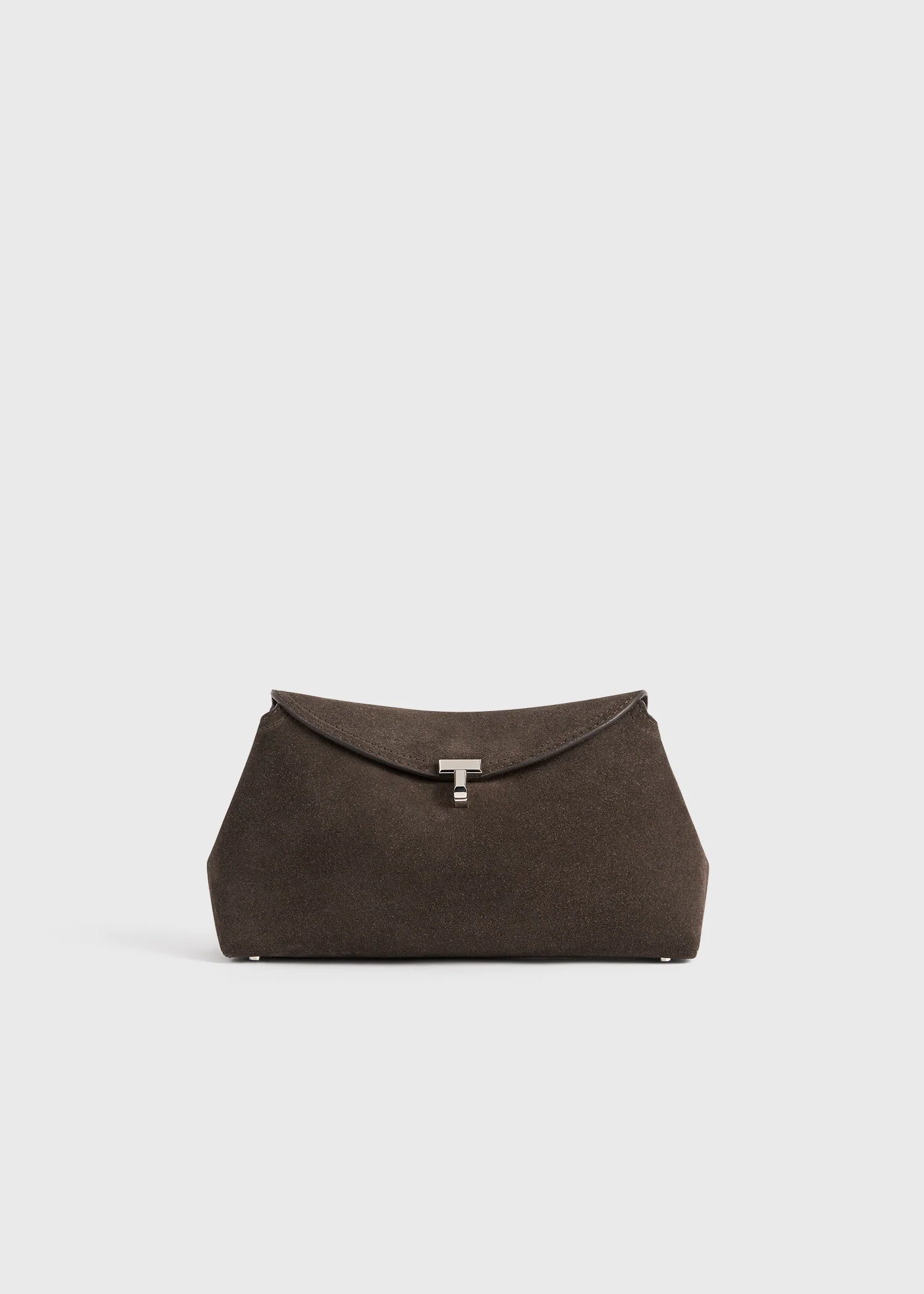 T-lock suede clutch brown - Image 9