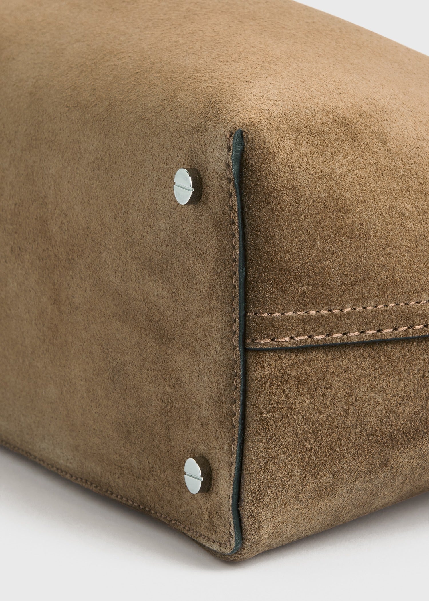 T-lock suede top handle tobacco - Image 5