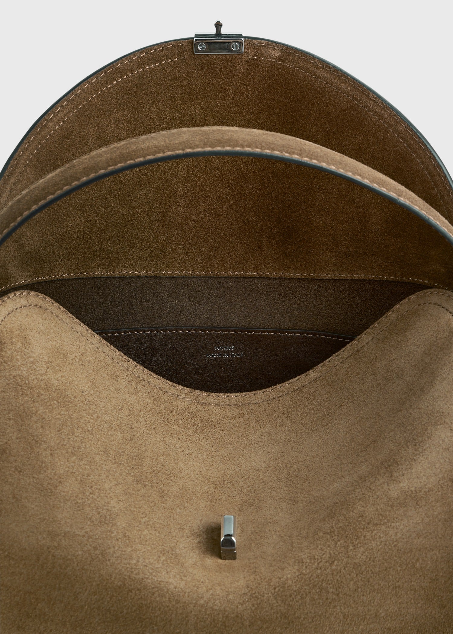 T-lock suede top handle tobacco - Image 7