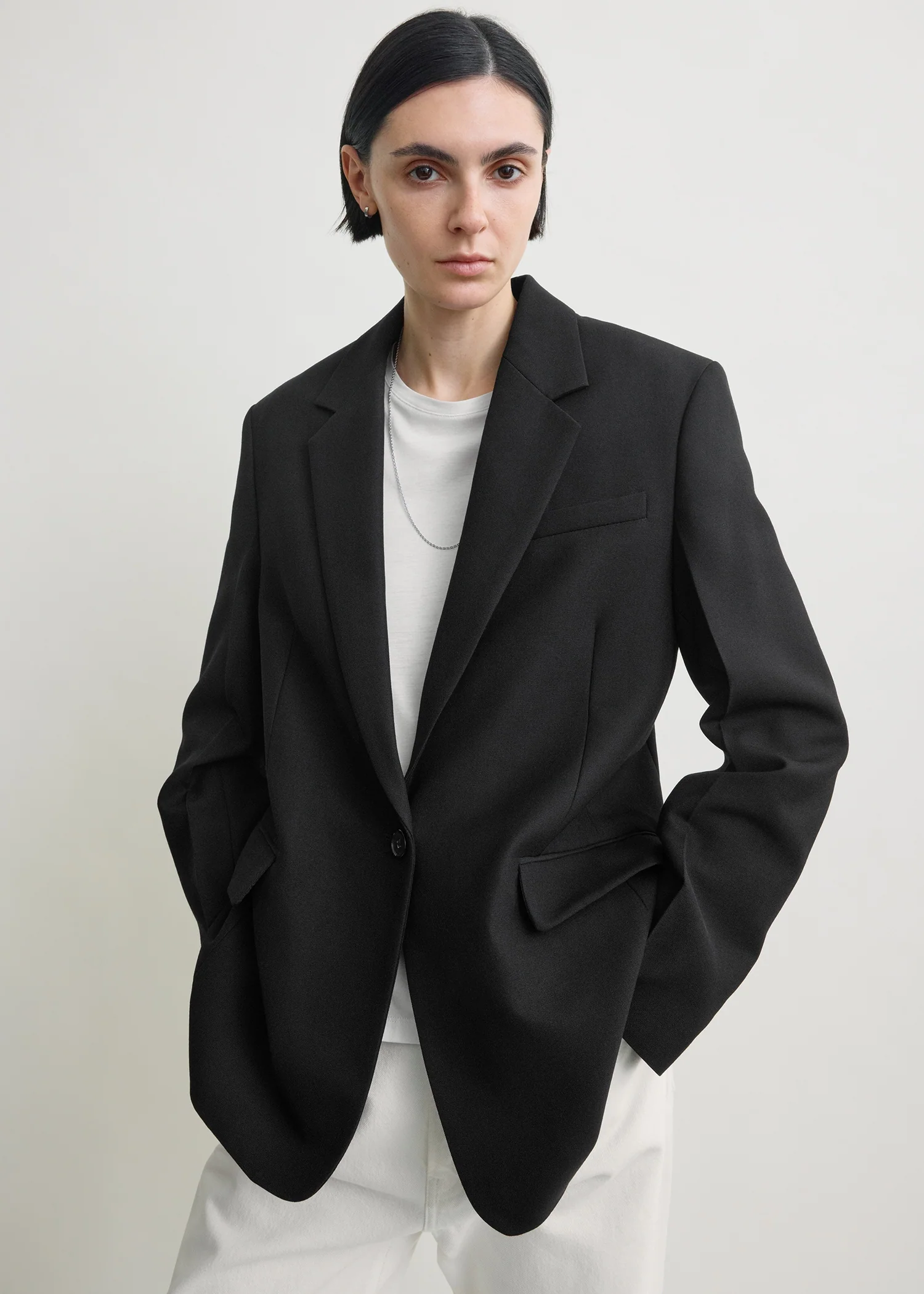 Tailored blazer black - Image 4